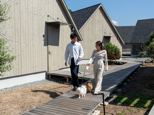 Standard Type Villa with dog