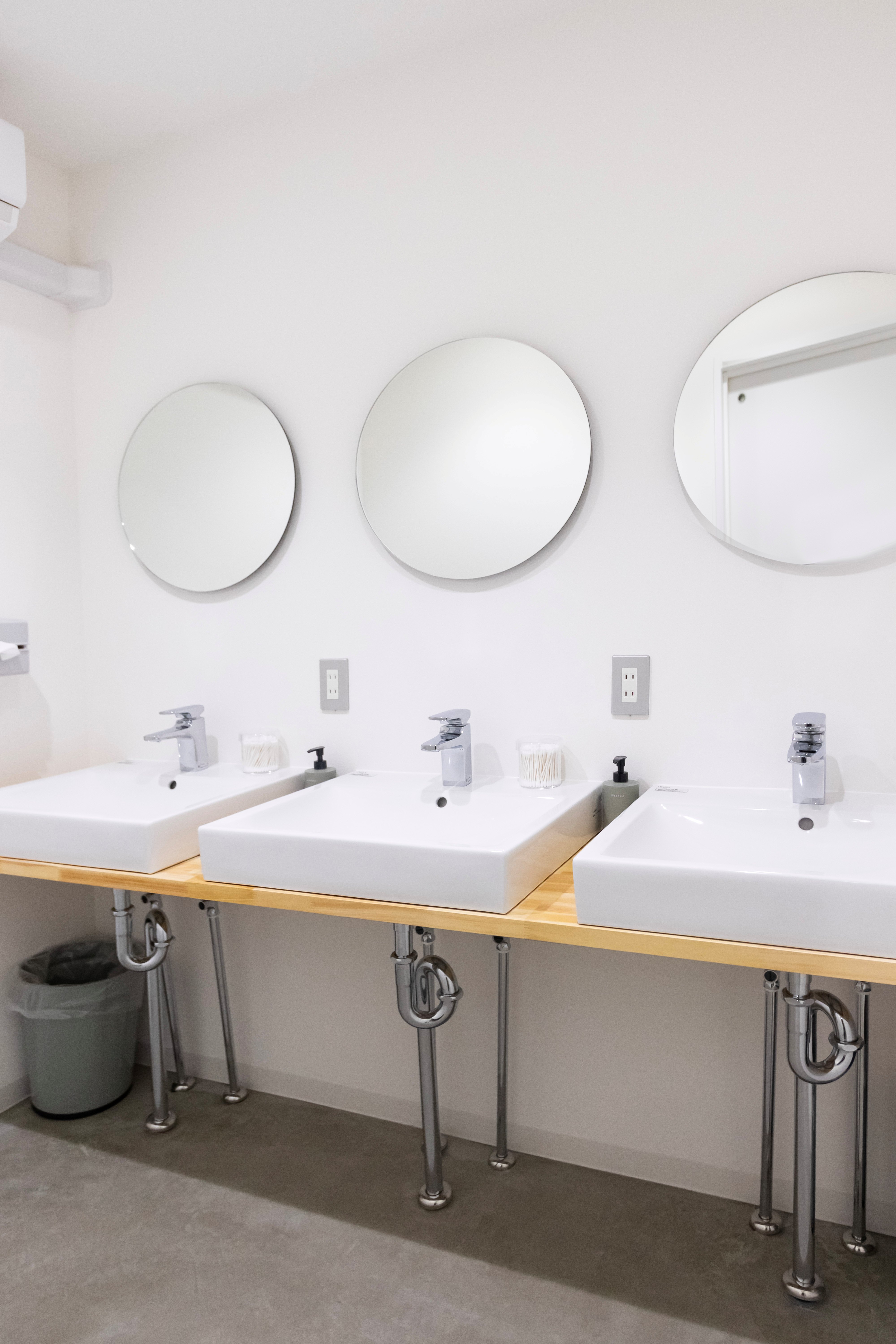 レイジーグランピング共有パウダールーム棟