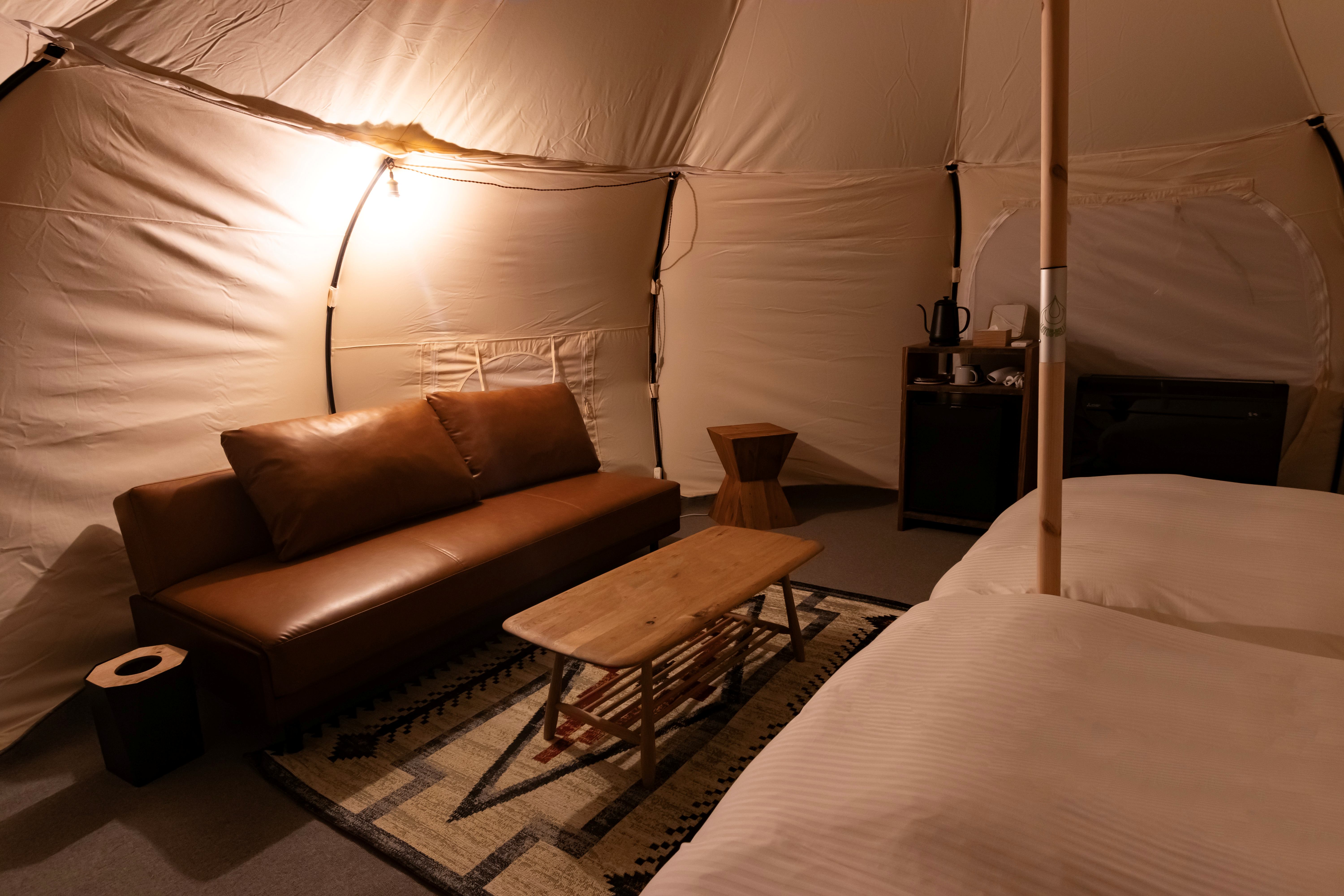 レイジーグランピング内観