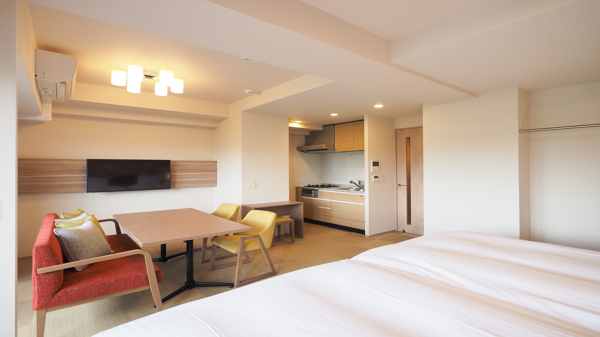 ツインルーム キッチン・洗濯機付き