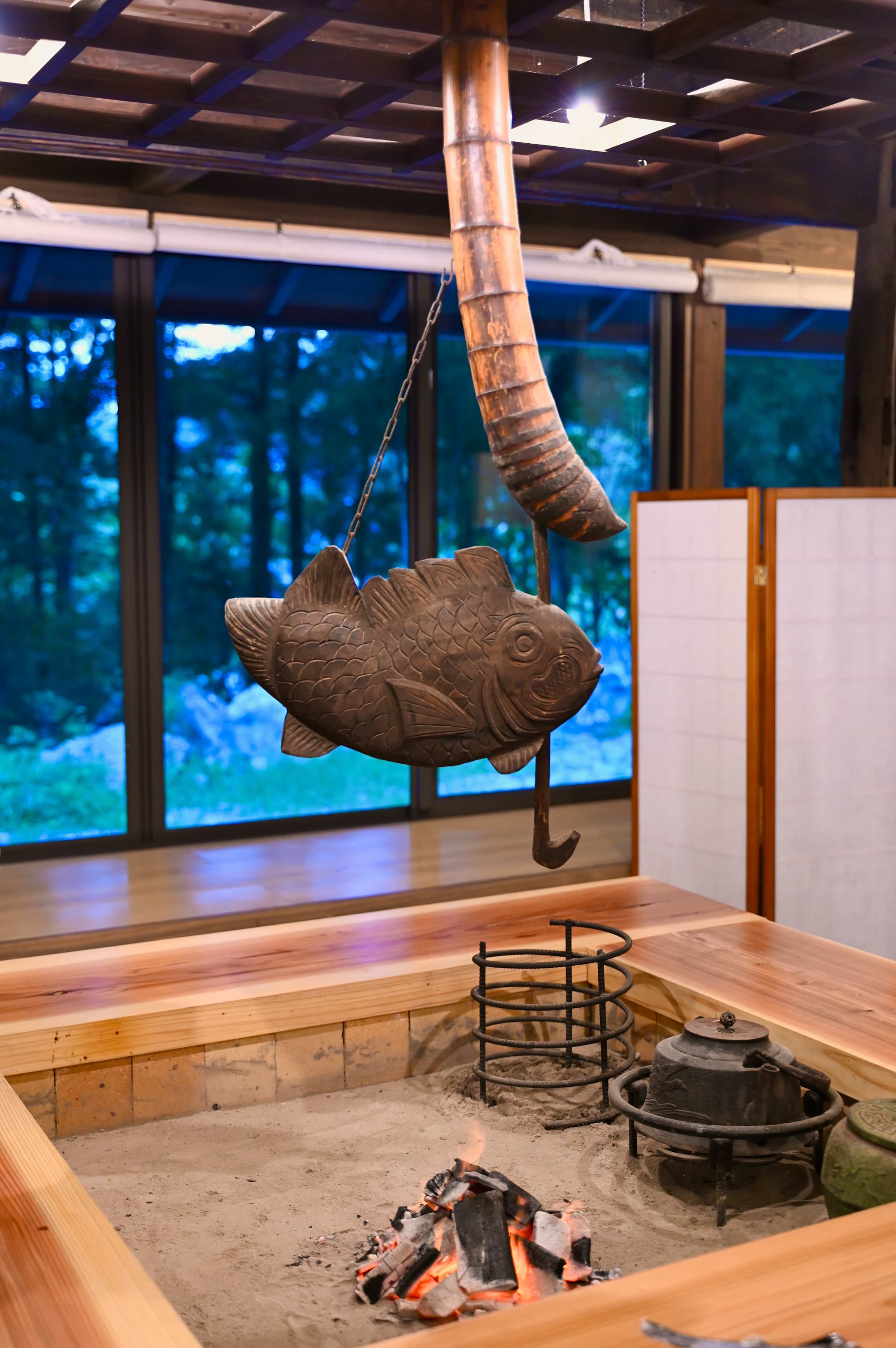 古民家お食事処1階囲炉裏