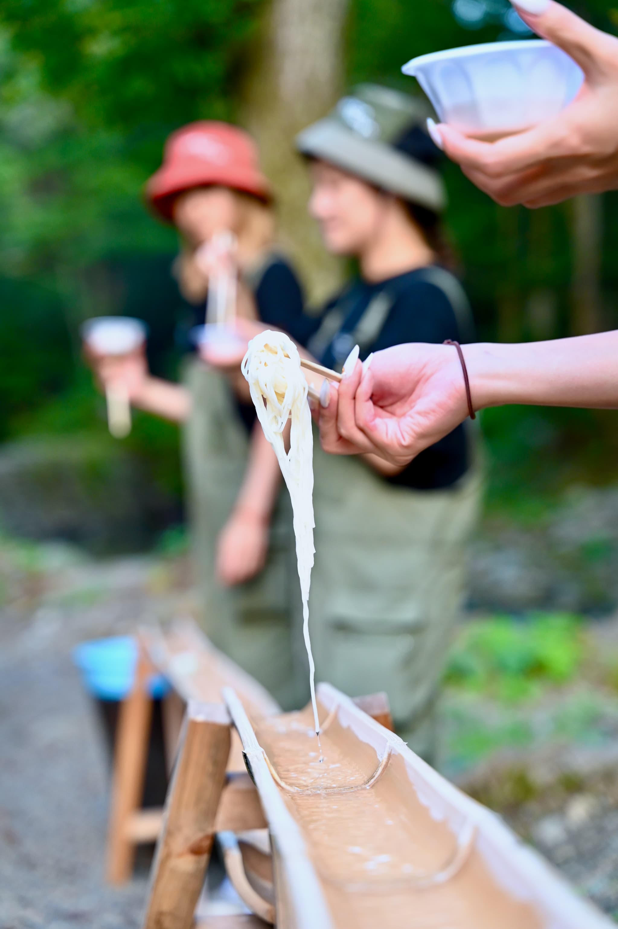 夏季限定流しそうめん