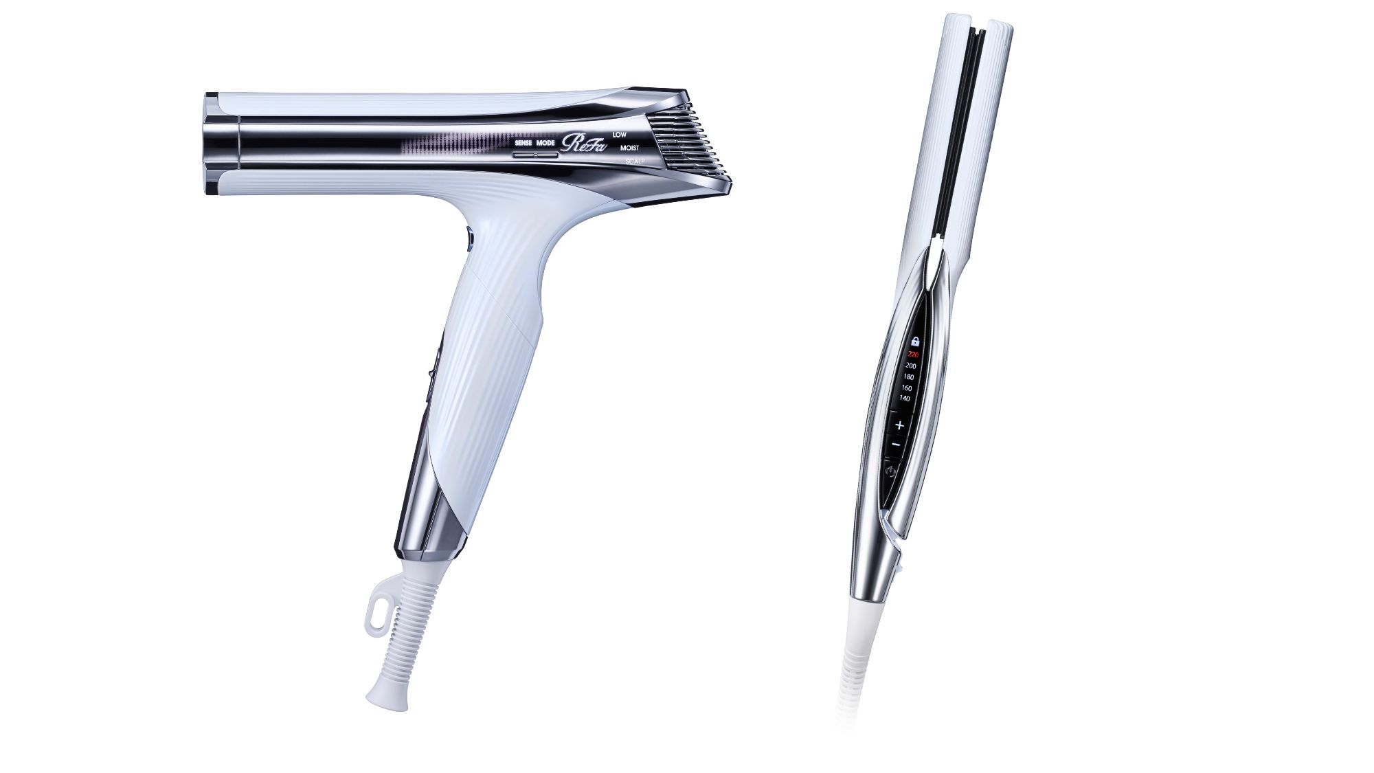 【客室備品】大人専用グランドルーム特典：リファドライヤー・アイロン