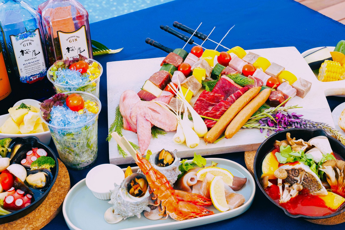 【1泊2食】【新BBQ】厳選グルメグランピング〜瀬戸内海の美食を豪快にBBQスタイルで〜