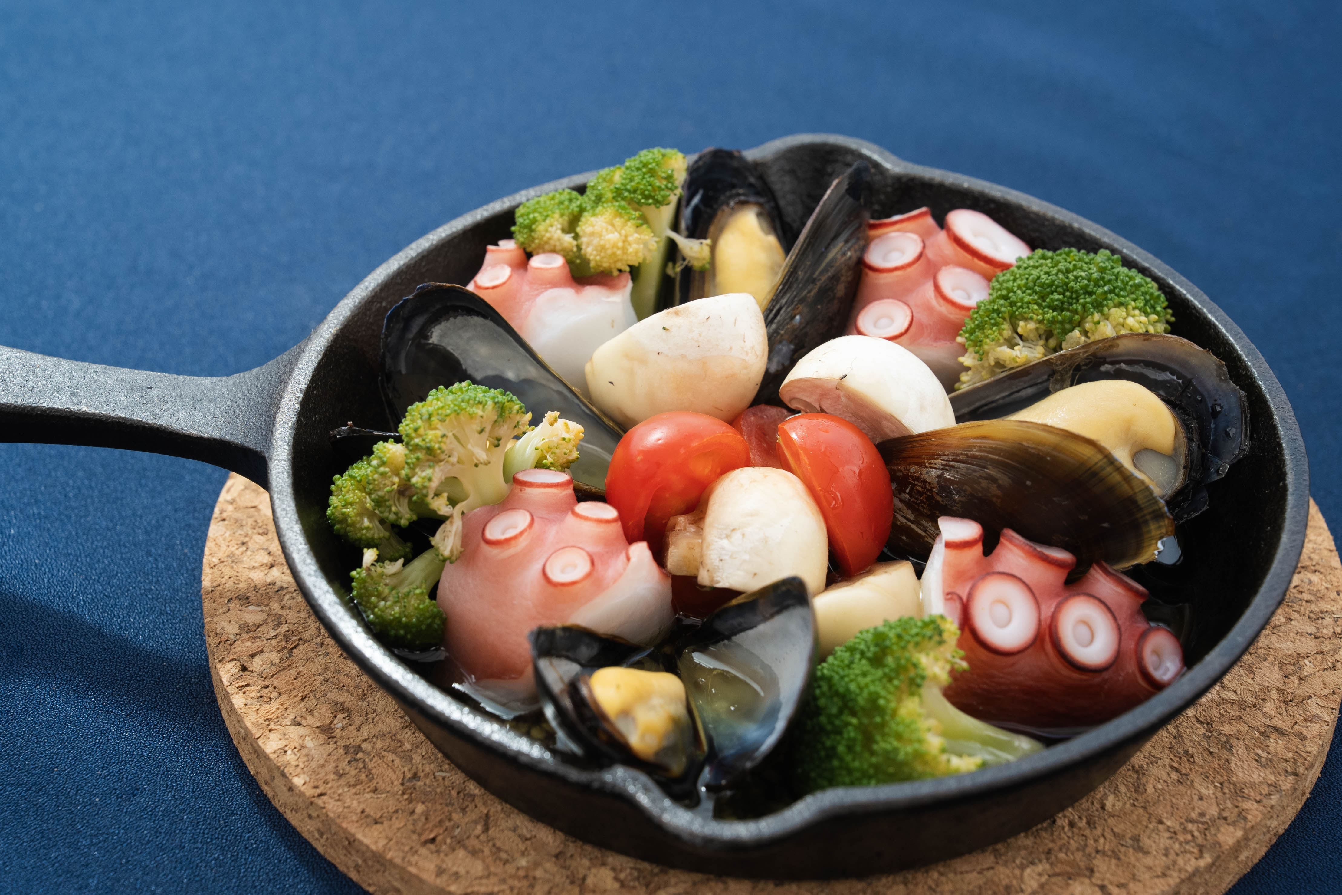 海鮮スキレット