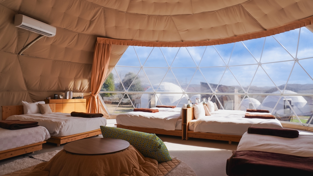 《リフト券付き》4名以上で1人11，800円＋リフト券！〜雪山と湖畔ドームで過ごす冬のお得旅〜