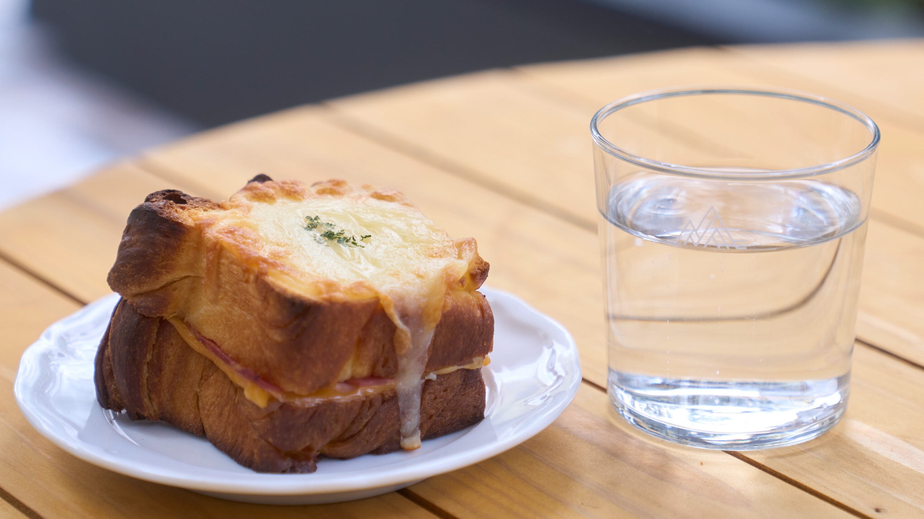 朝食メニュー４：クロックムッシュ