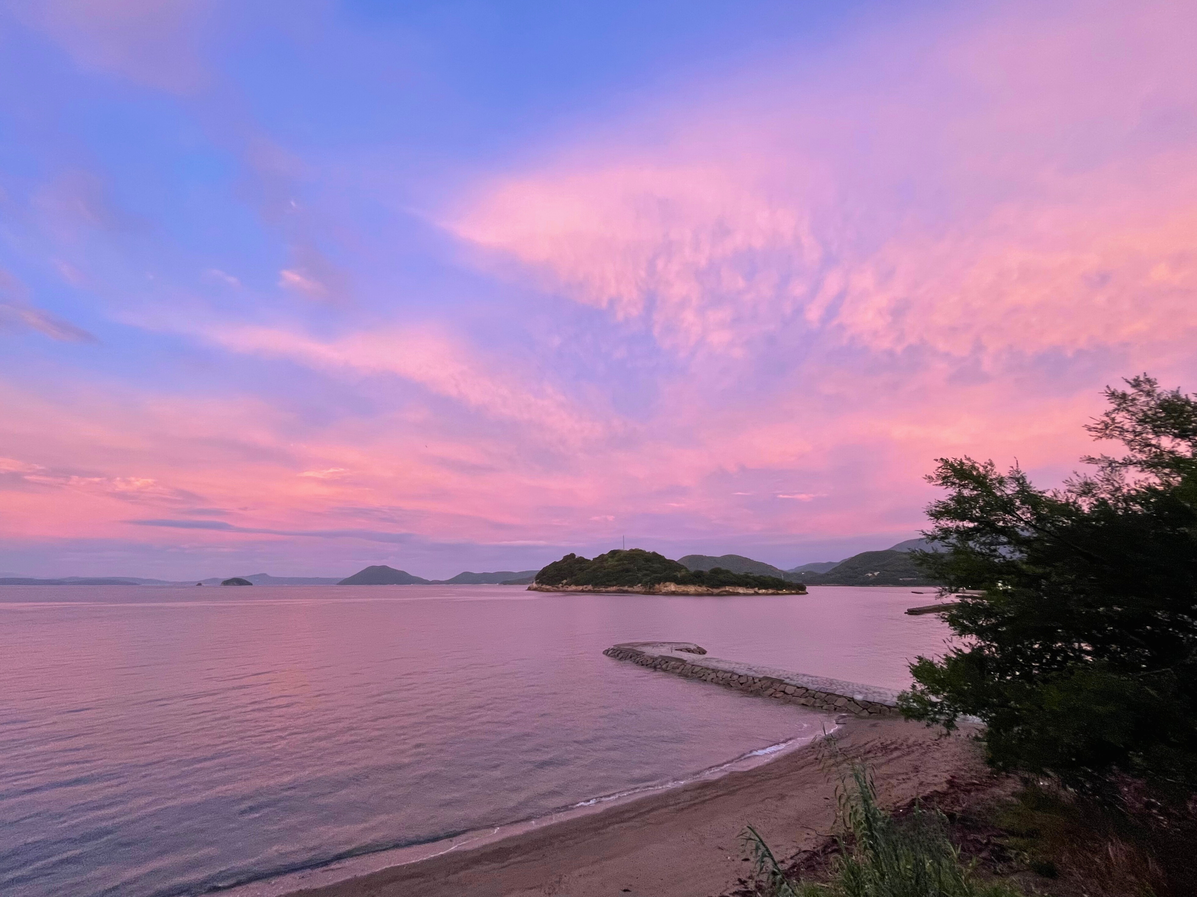 【眺望一例】空と海の美しさ
