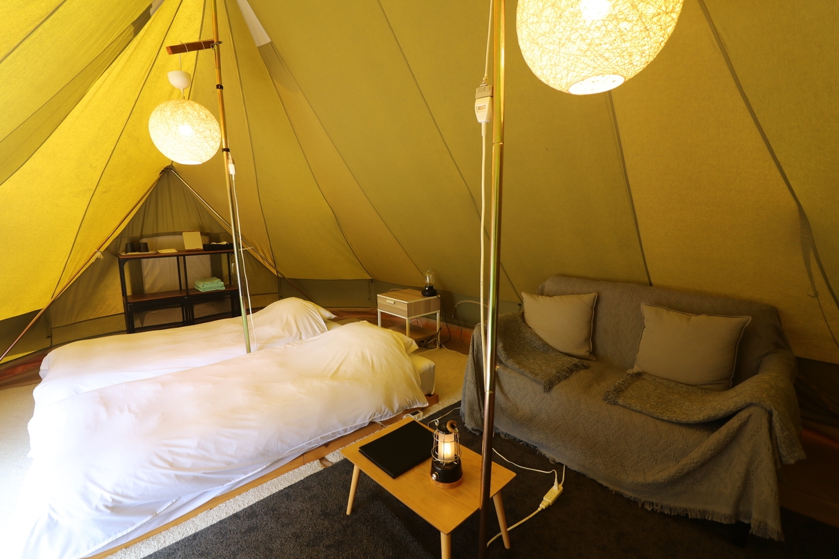 GLAMPING FIELD／自然薫る・1泊2食付きグランピングプラン