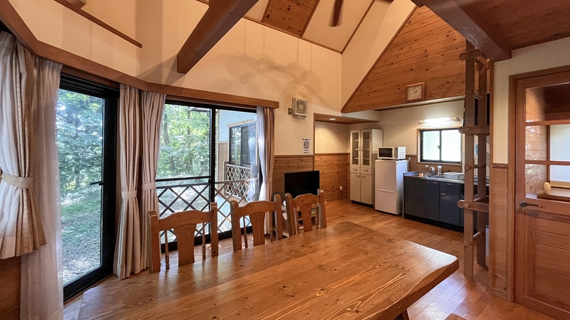 【林間コテージ】☆ペット可(1〜5名)/室内禁煙