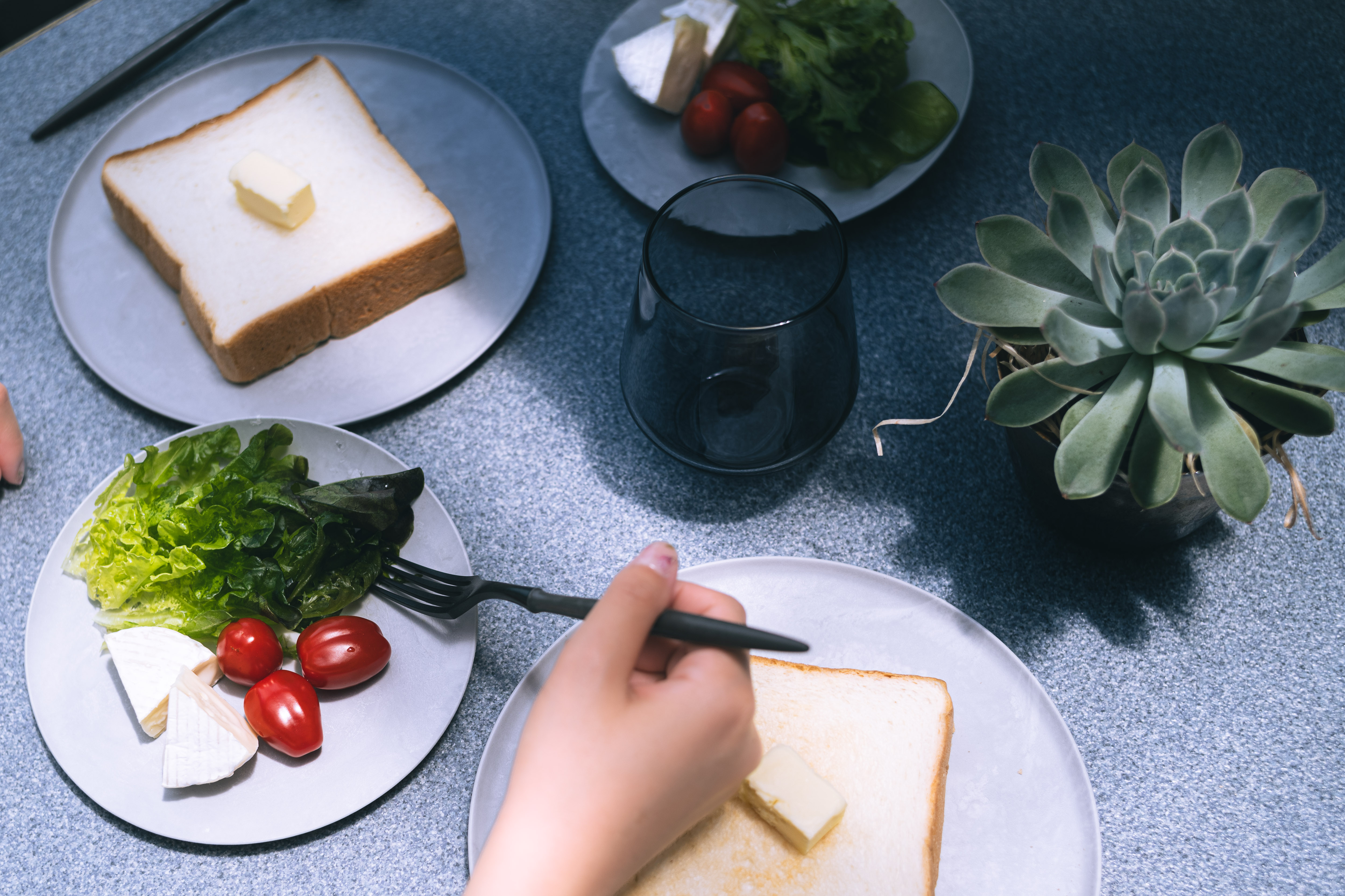 朝食　お好きな食材でお食事を