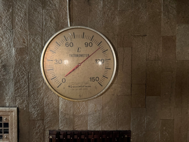 サウナ室温度計