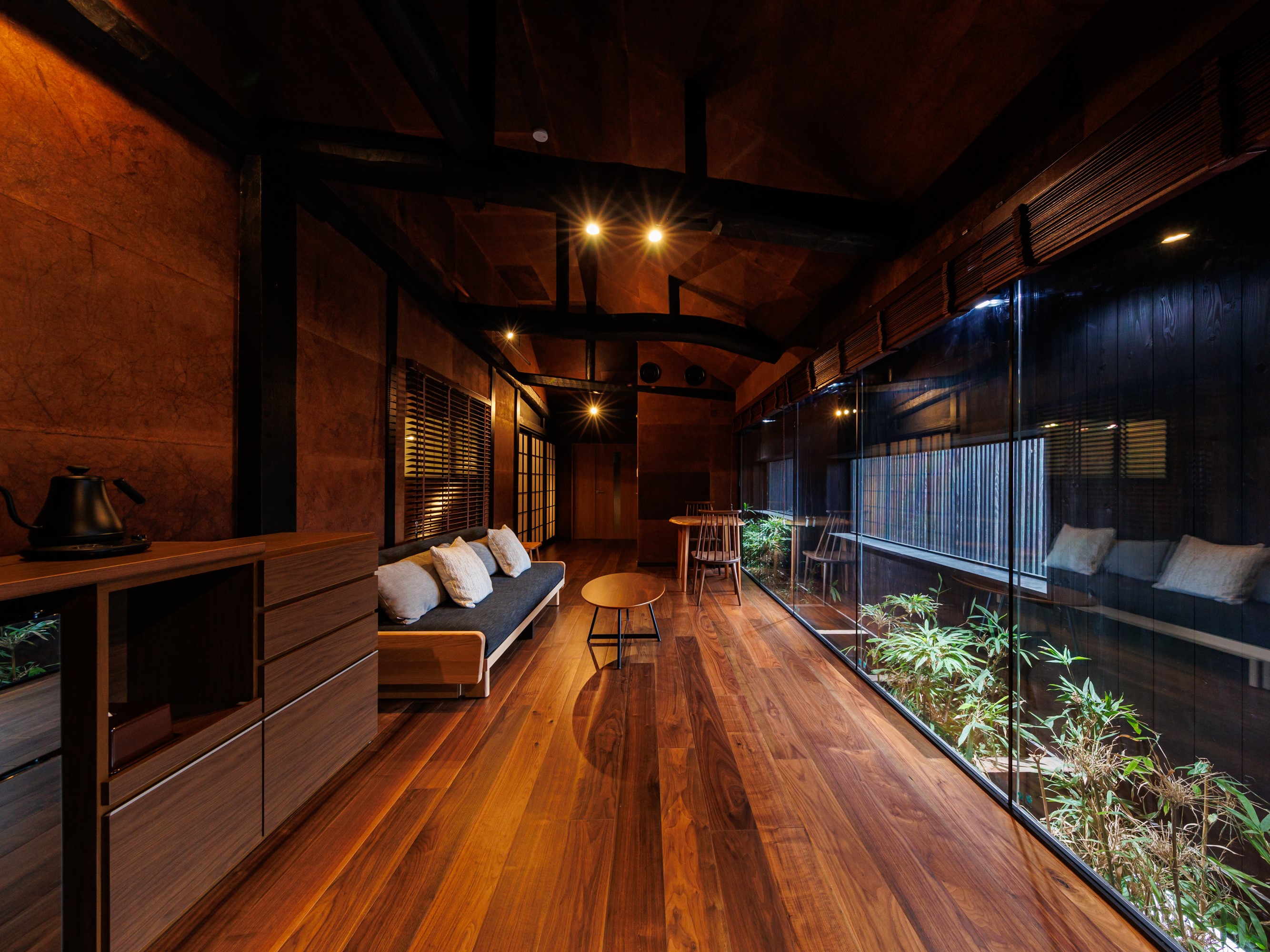 萩別邸「天空廊-tenkuro-」リビング