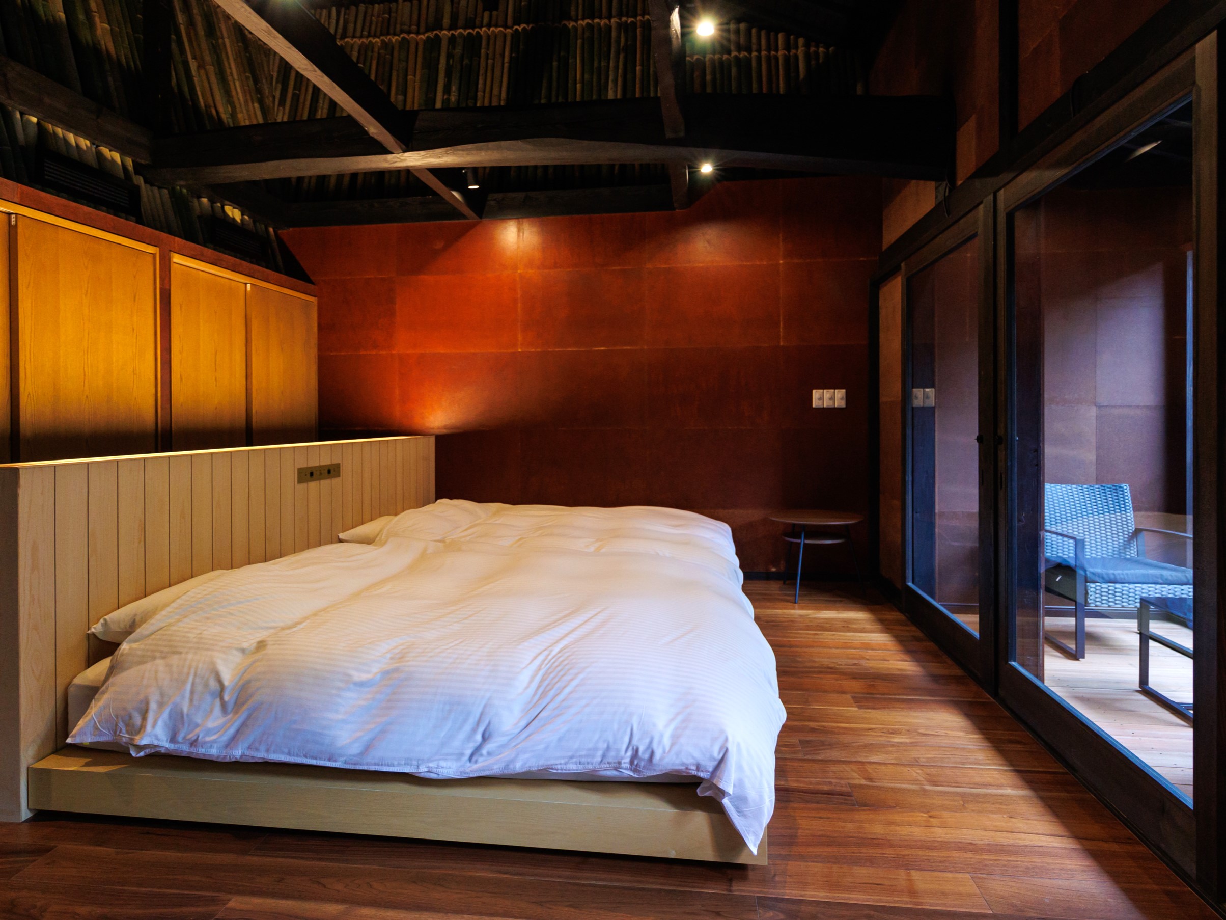 萩別邸「苔庵-taian-」ベッドルーム