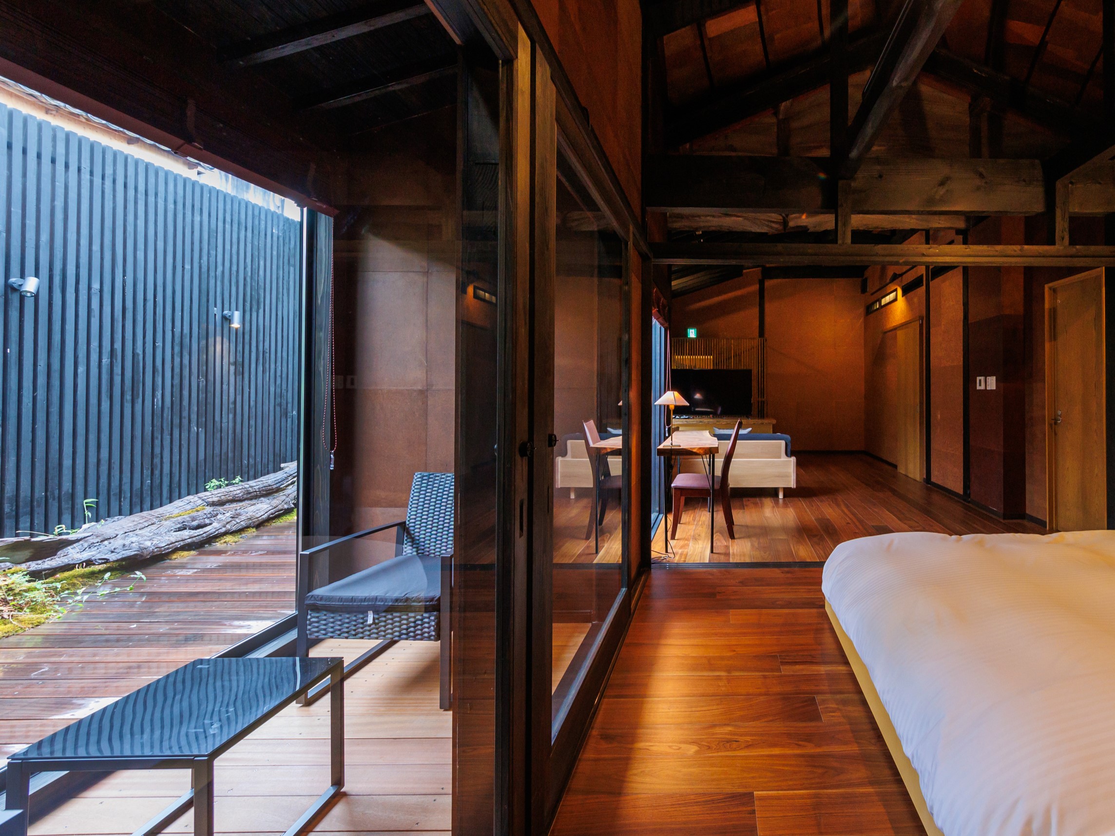 萩別邸「苔庵-taian-」ベッドルーム