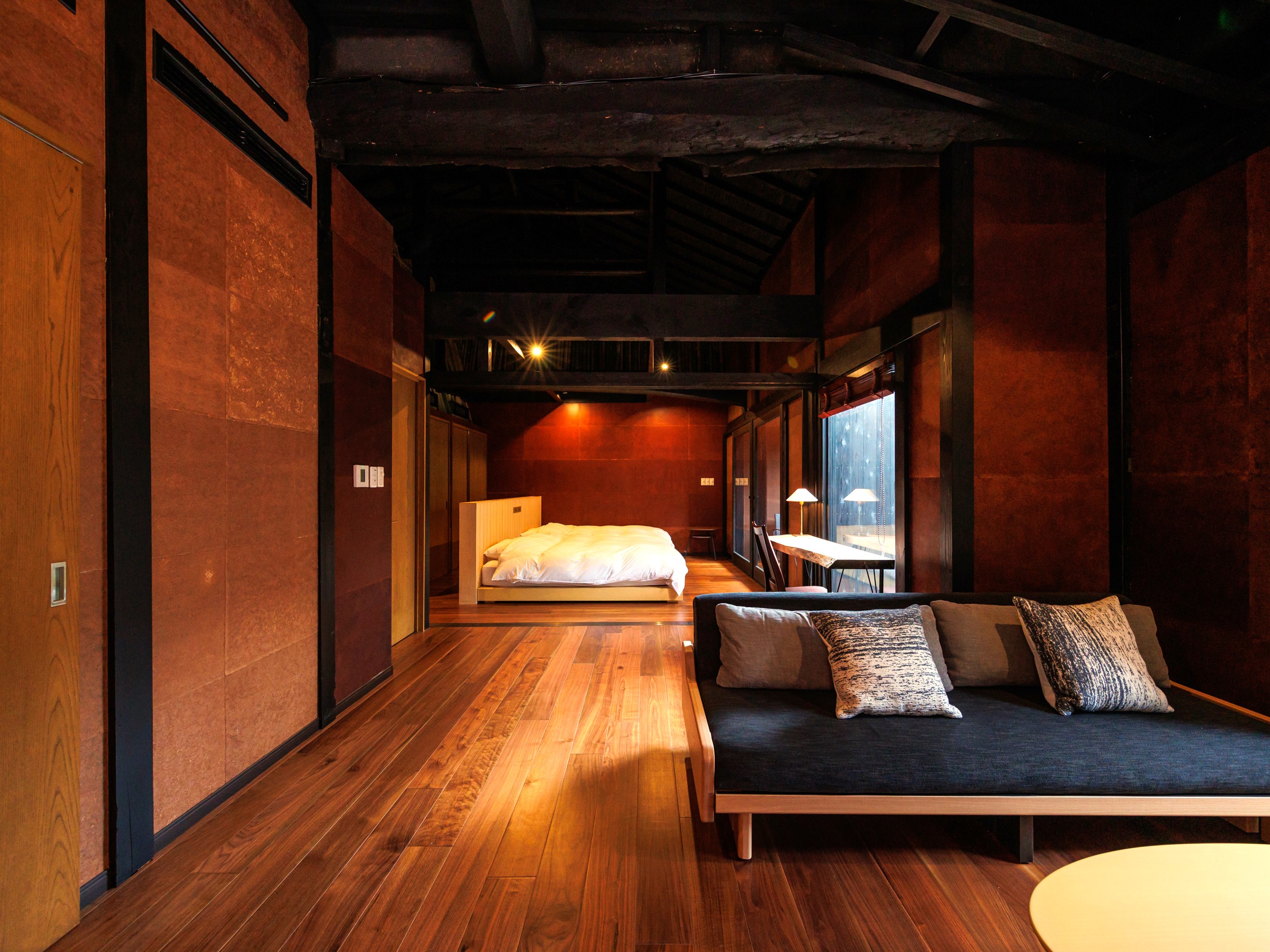 萩別邸「苔庵-taian-」リビングルーム