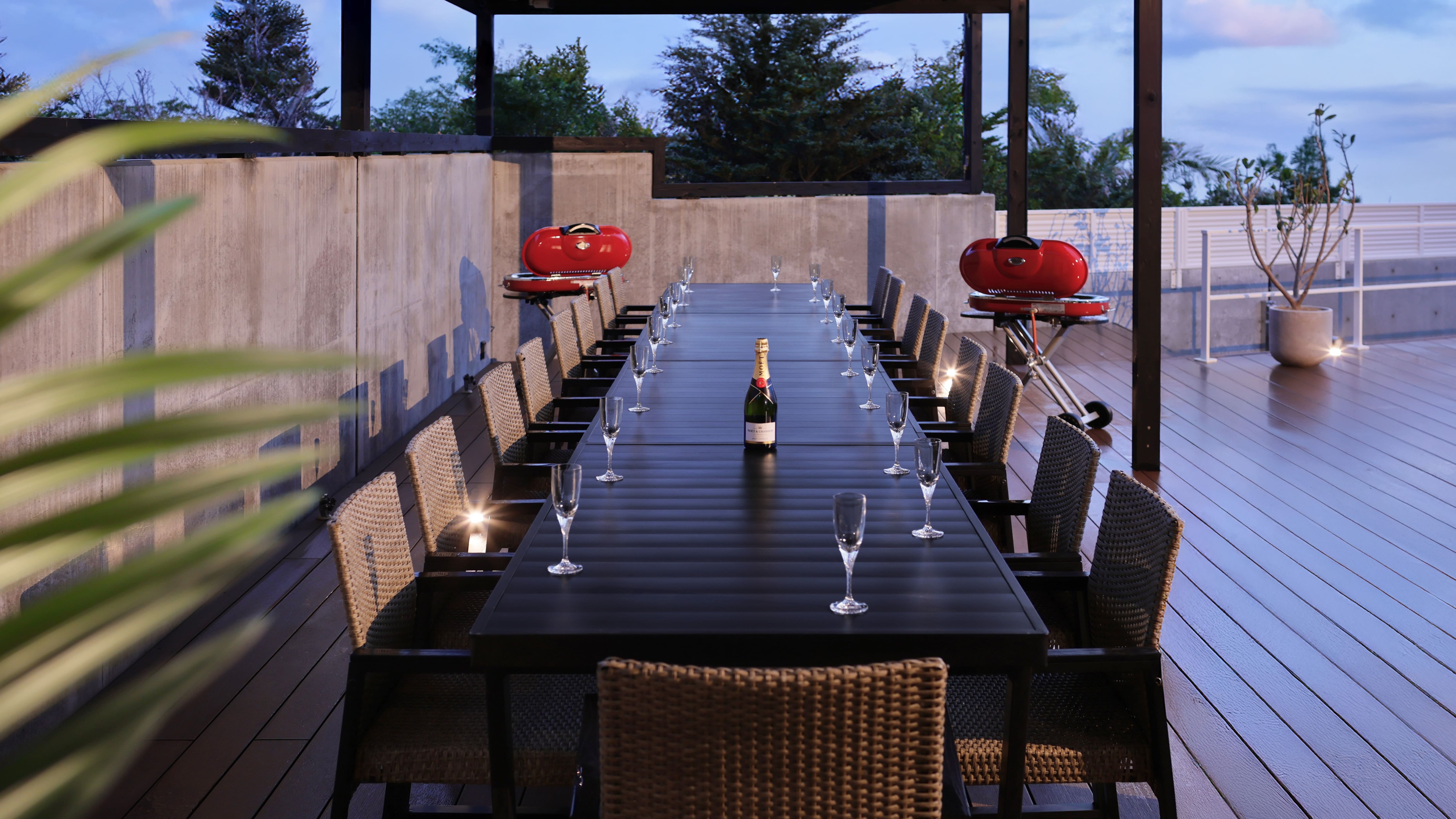 別邸_最大32名定員［特大プール＆ジャグジー＆天然温泉＆サウナ＆プロジェクター］