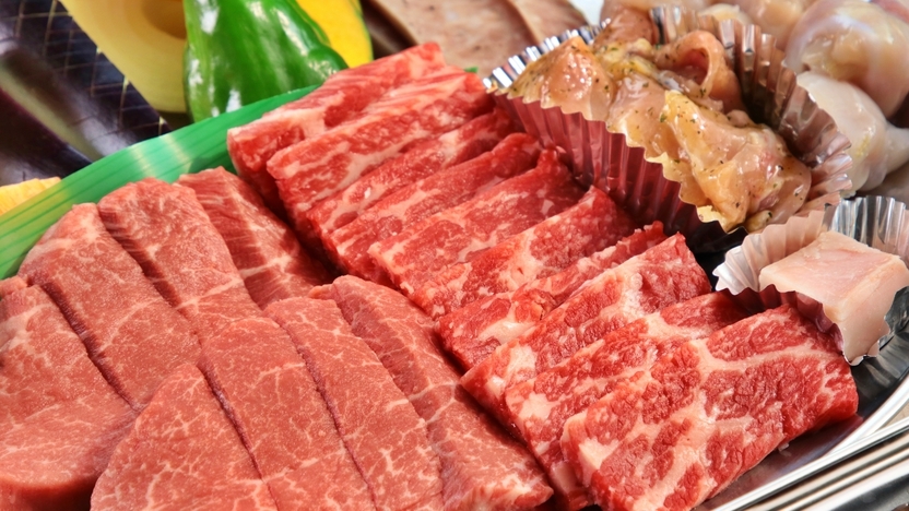 《伊勢海老付》BBQ◆贅沢に☆黒毛和牛＆伊勢海老お一人様一尾付