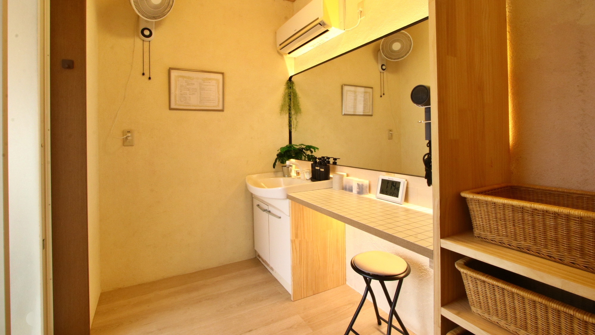 貸切風呂◆脱衣スペース