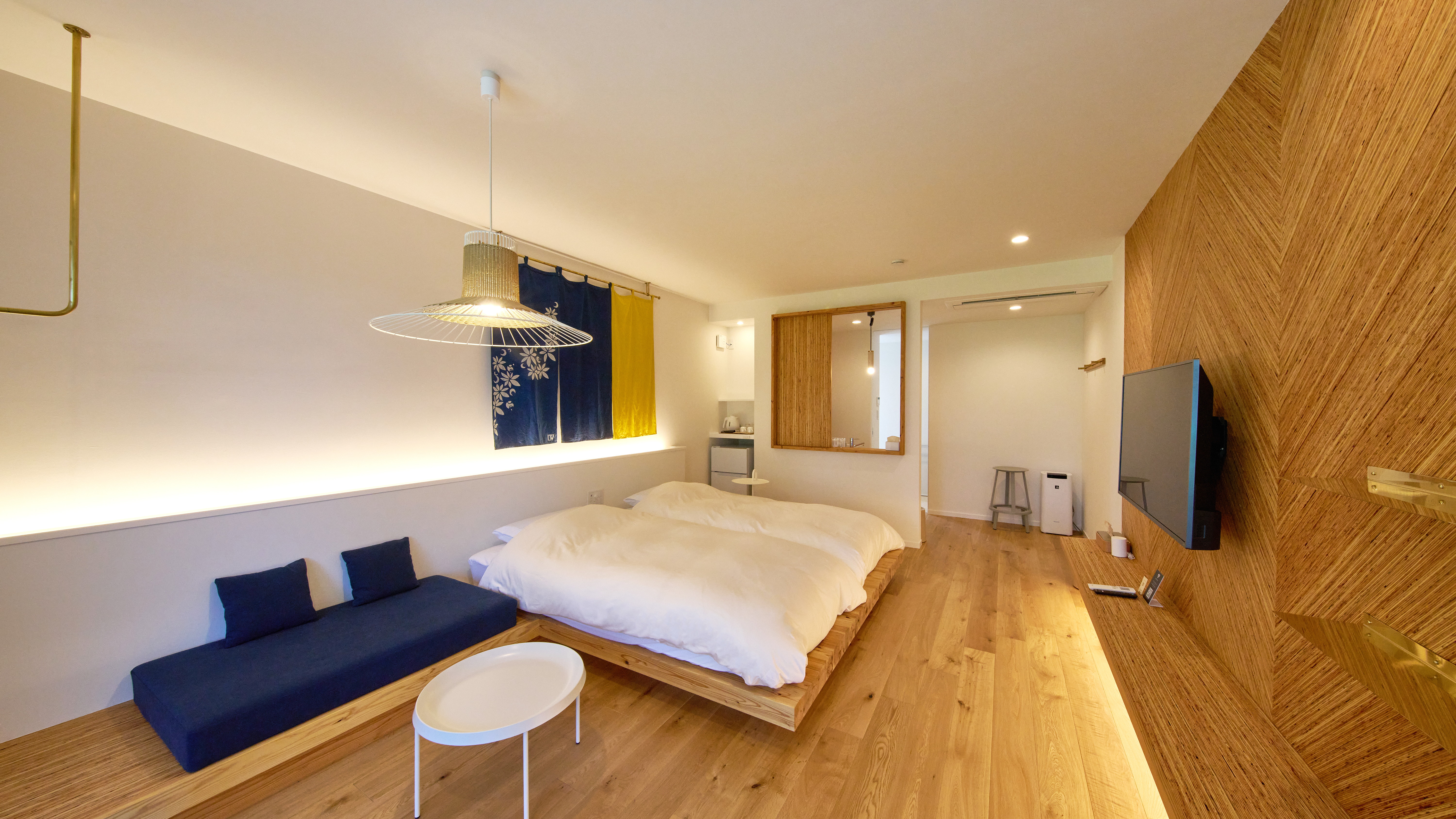 A棟2Fツイン_ベッドルーム