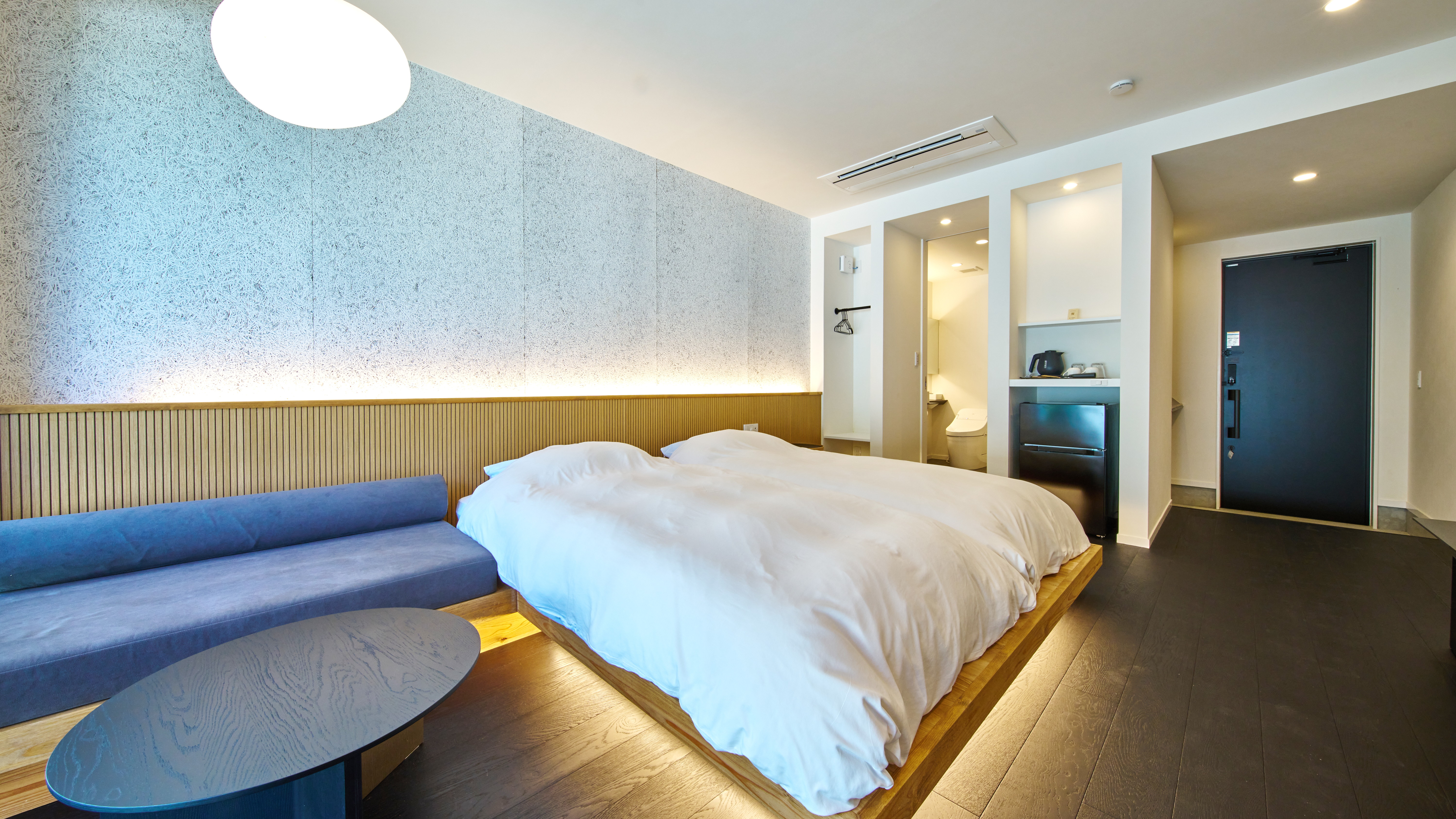 A棟1Fツイン_ベッドルーム