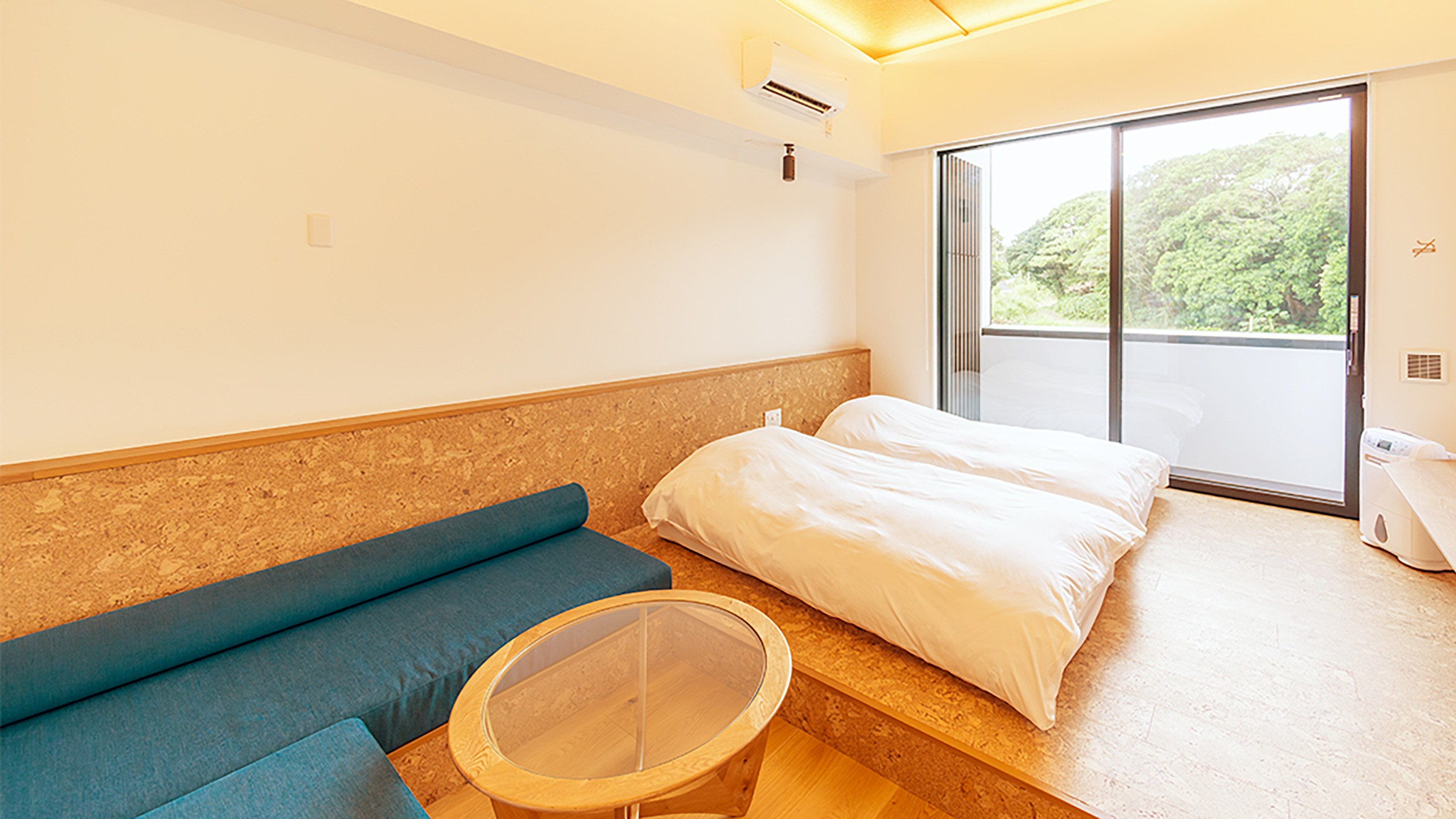 C棟2Fバスルーム付ツイン_ベッドルーム