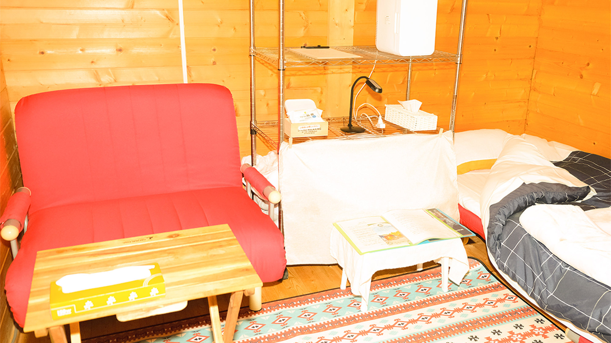 ・【ツインルーム】お一人でご利用の場合はベッド1台で広くお使いいただけます