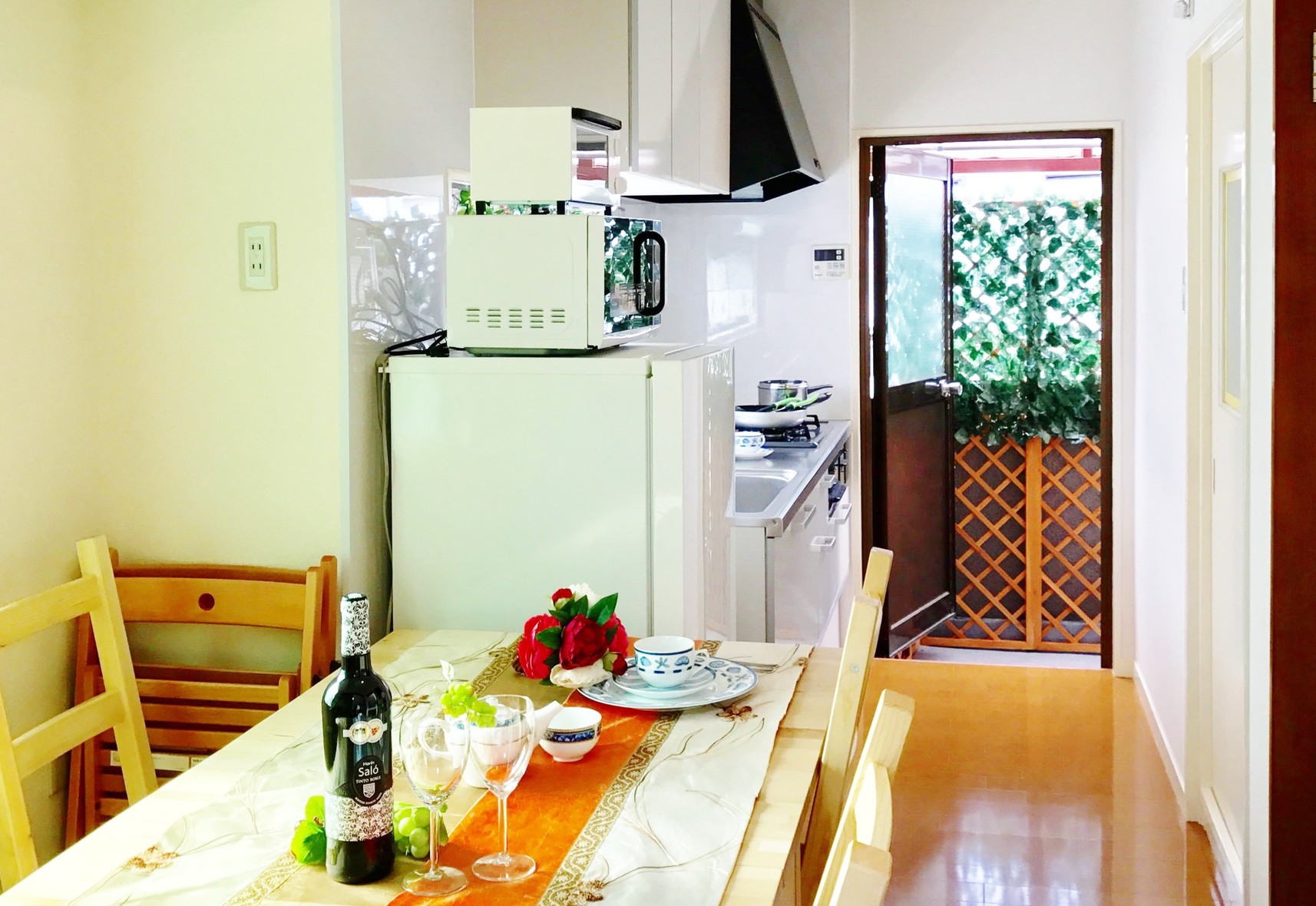 一軒家貸切プラン 一日一組限定　Wi-Fi完備　料理可能なキッチン完備