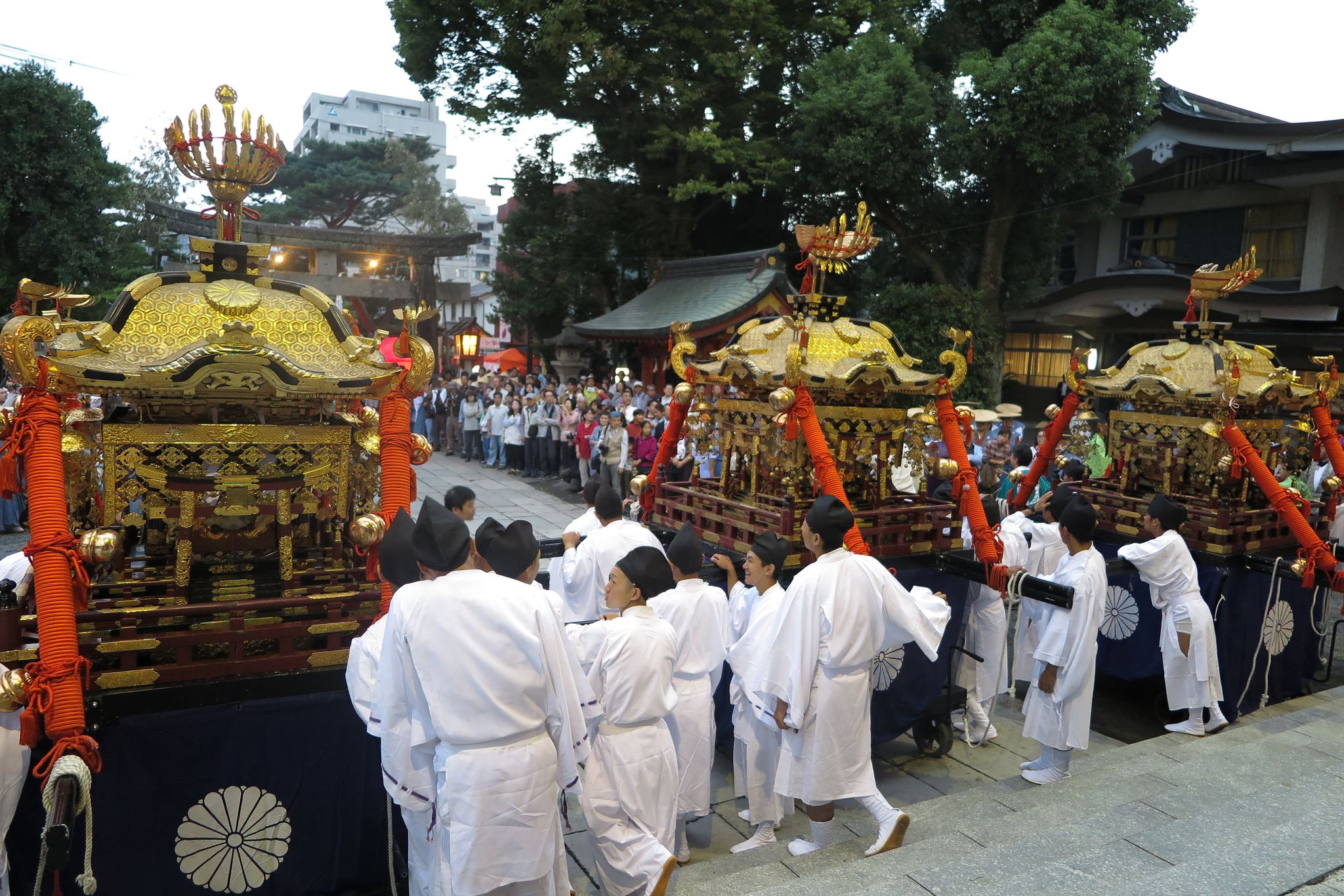 【藤崎八幡宮例大祭】9月の第3月曜日を最終日に5日間開催される市内の秋祭り。写真提供：熊本県観光連盟
