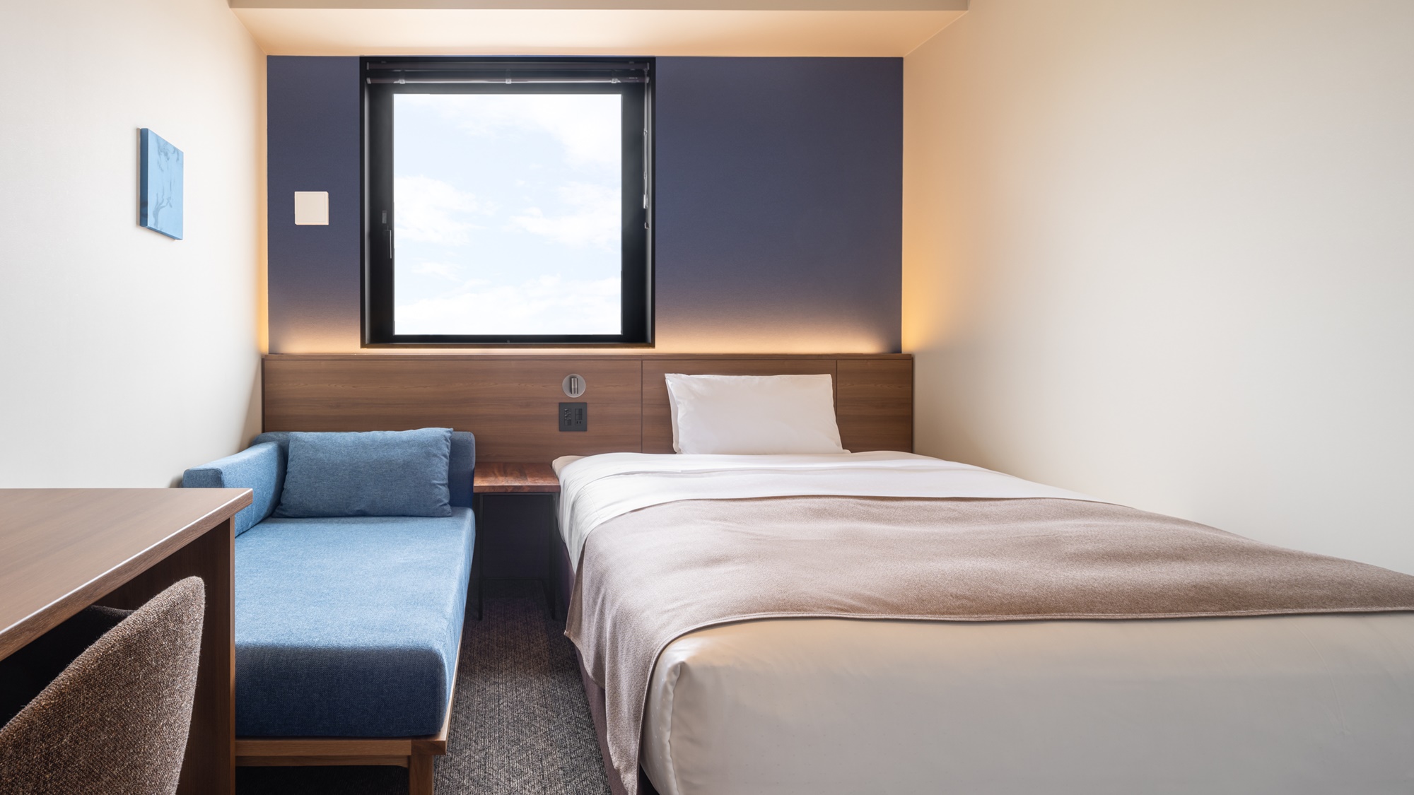 シングル┃Concept昼-Dies-┃17.1㎡～┃バス洗面台トイレ独立式┃全室禁煙┃