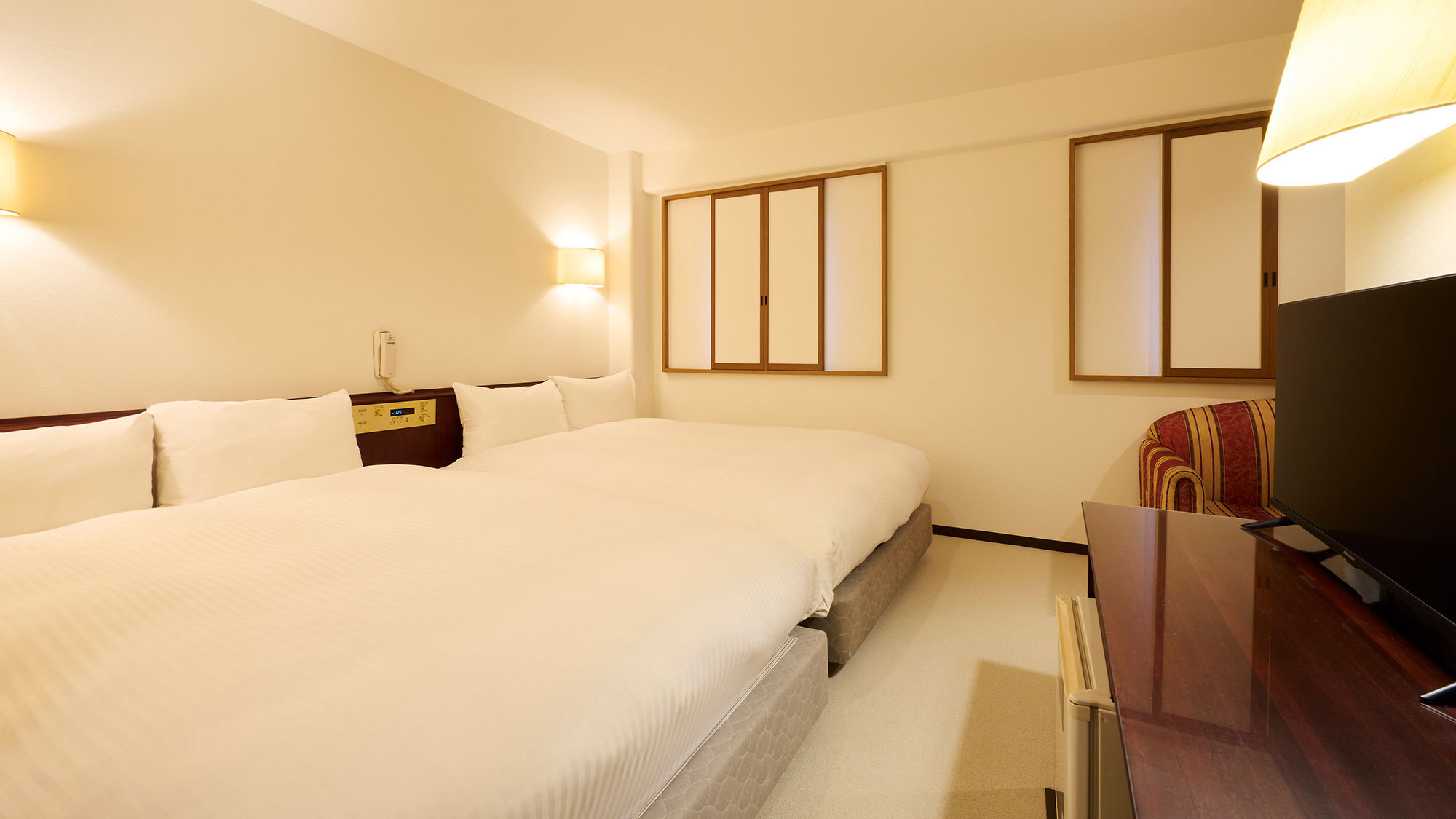 ◆禁煙◆デラックスツインルーム（広さ約21平米）