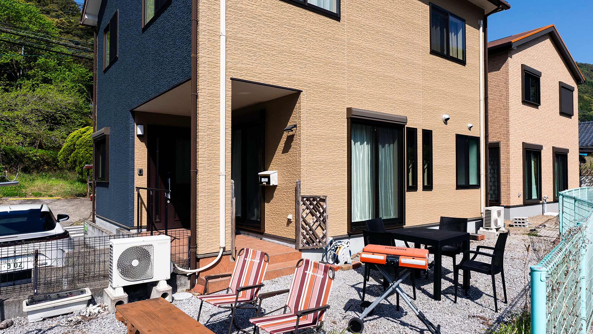 ・【前庭】開放感あふれる、庭でBBQ体験