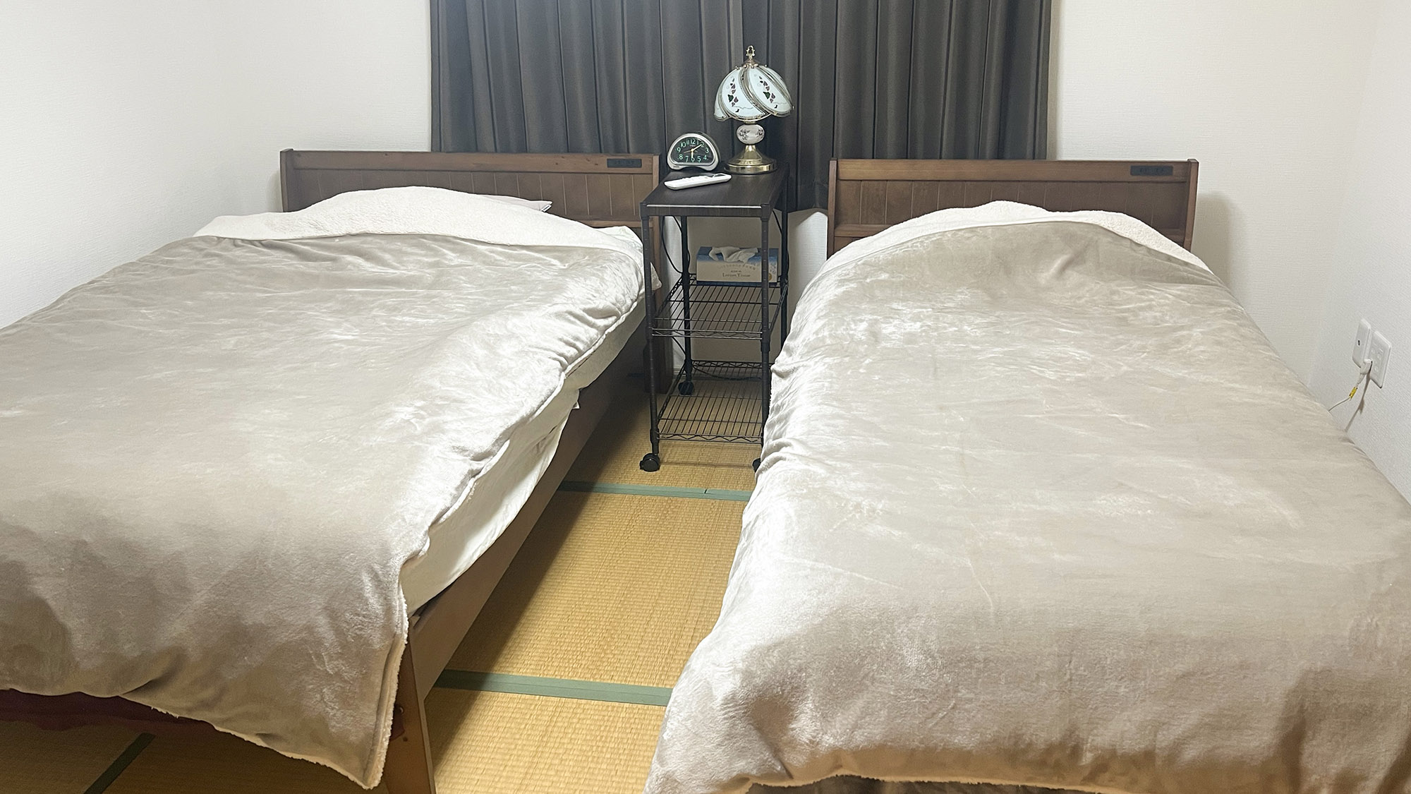 ・【寝室8畳】寝心地の良い寝具でぐっすりとお休みください