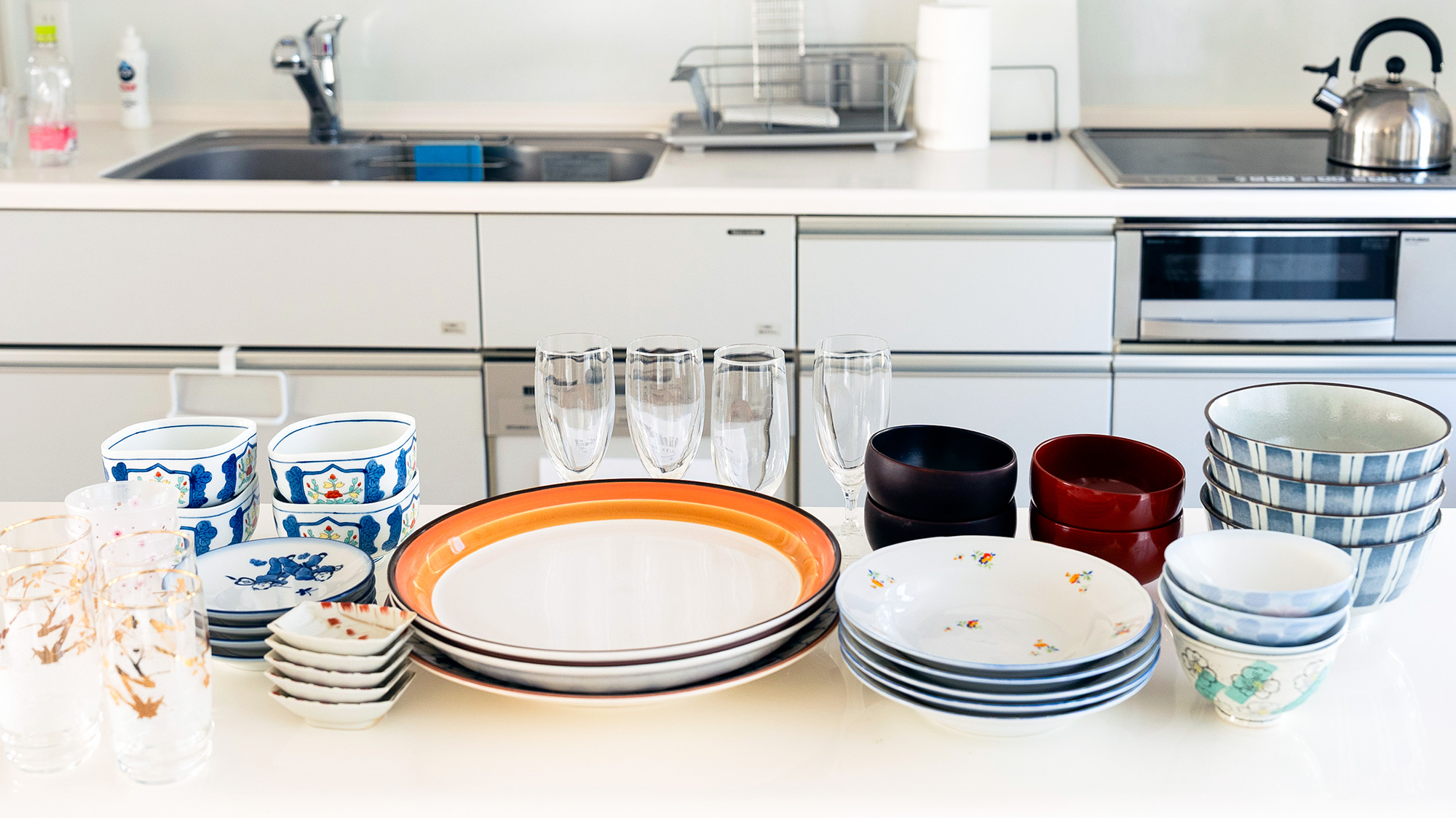 ・【食器】充実の食器！手料理も外食気分