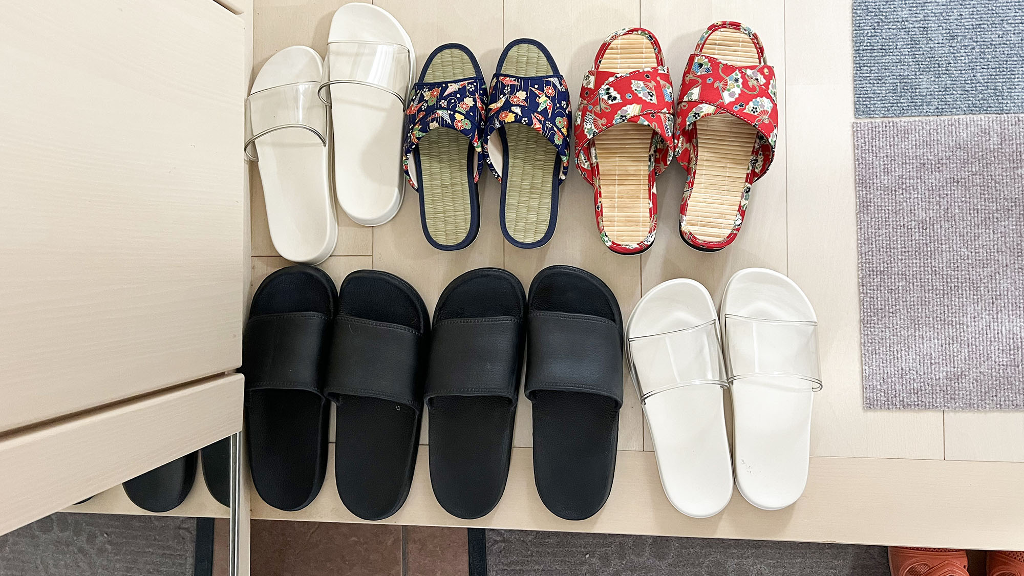 ・【設備】スリッパは6名様分ご用意しております