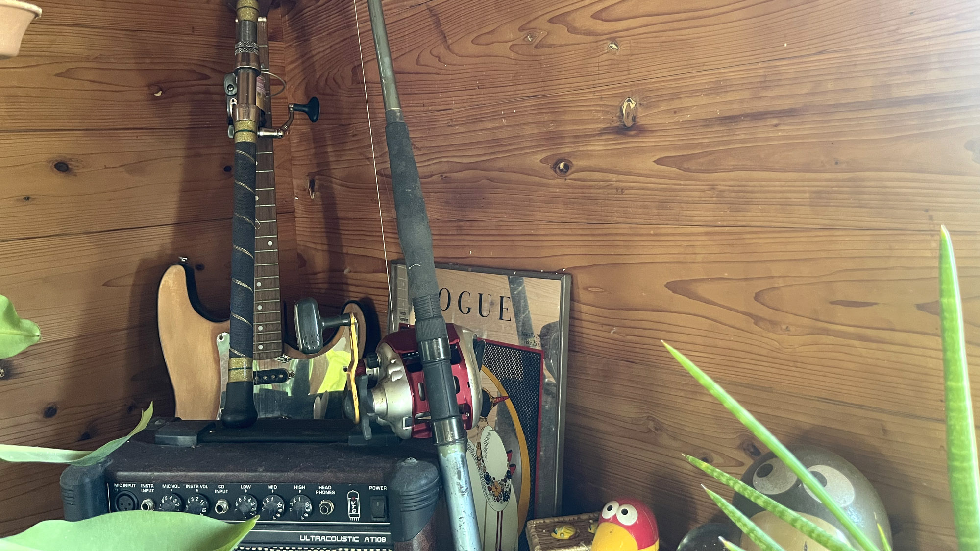 釣り竿無料レンタルしてます