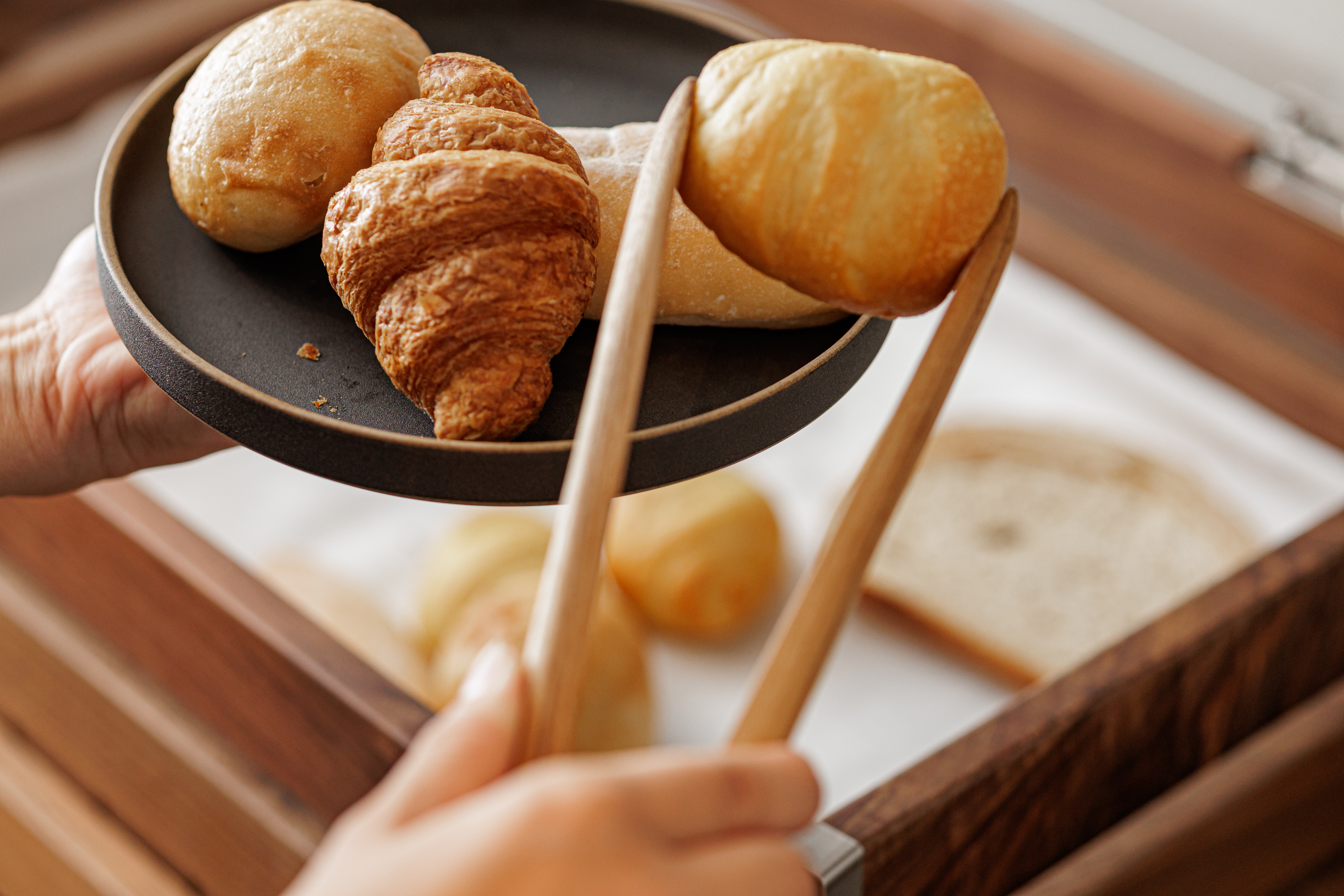 ダイニングラウンジ朝食ビュッフェ2