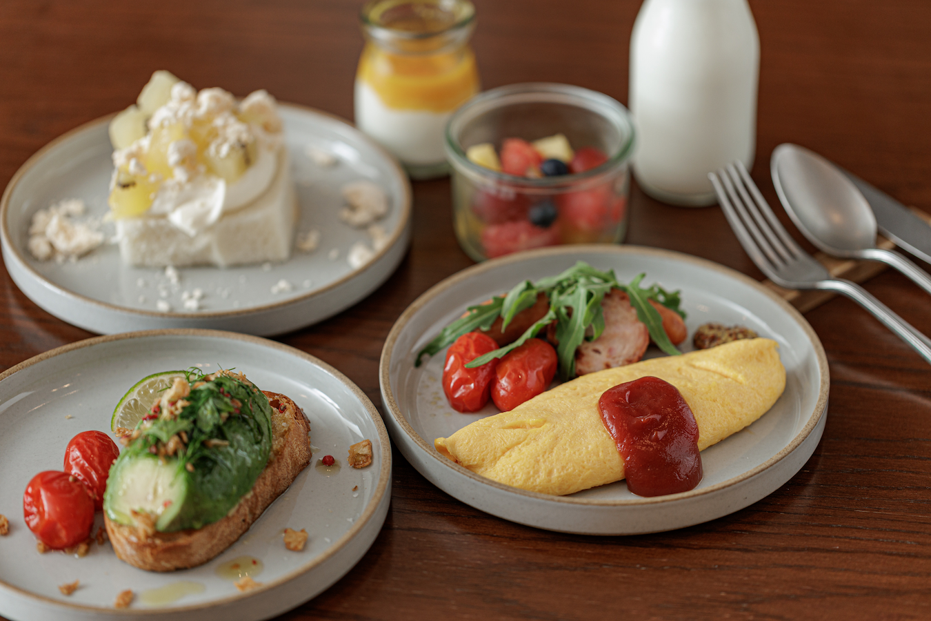 ダイニングラウンジ朝食