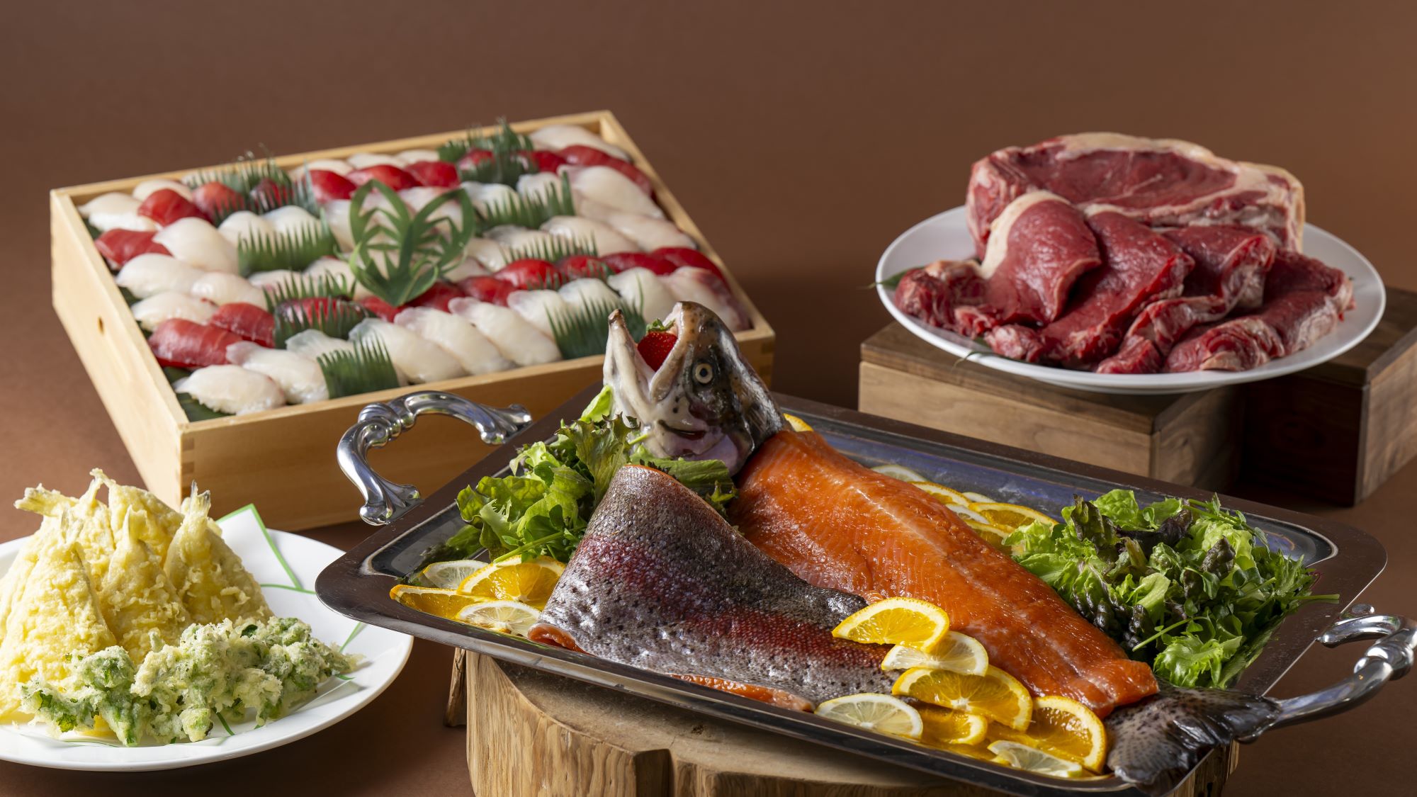 地産地消の食材をこだわりの調理法で提供いたします。