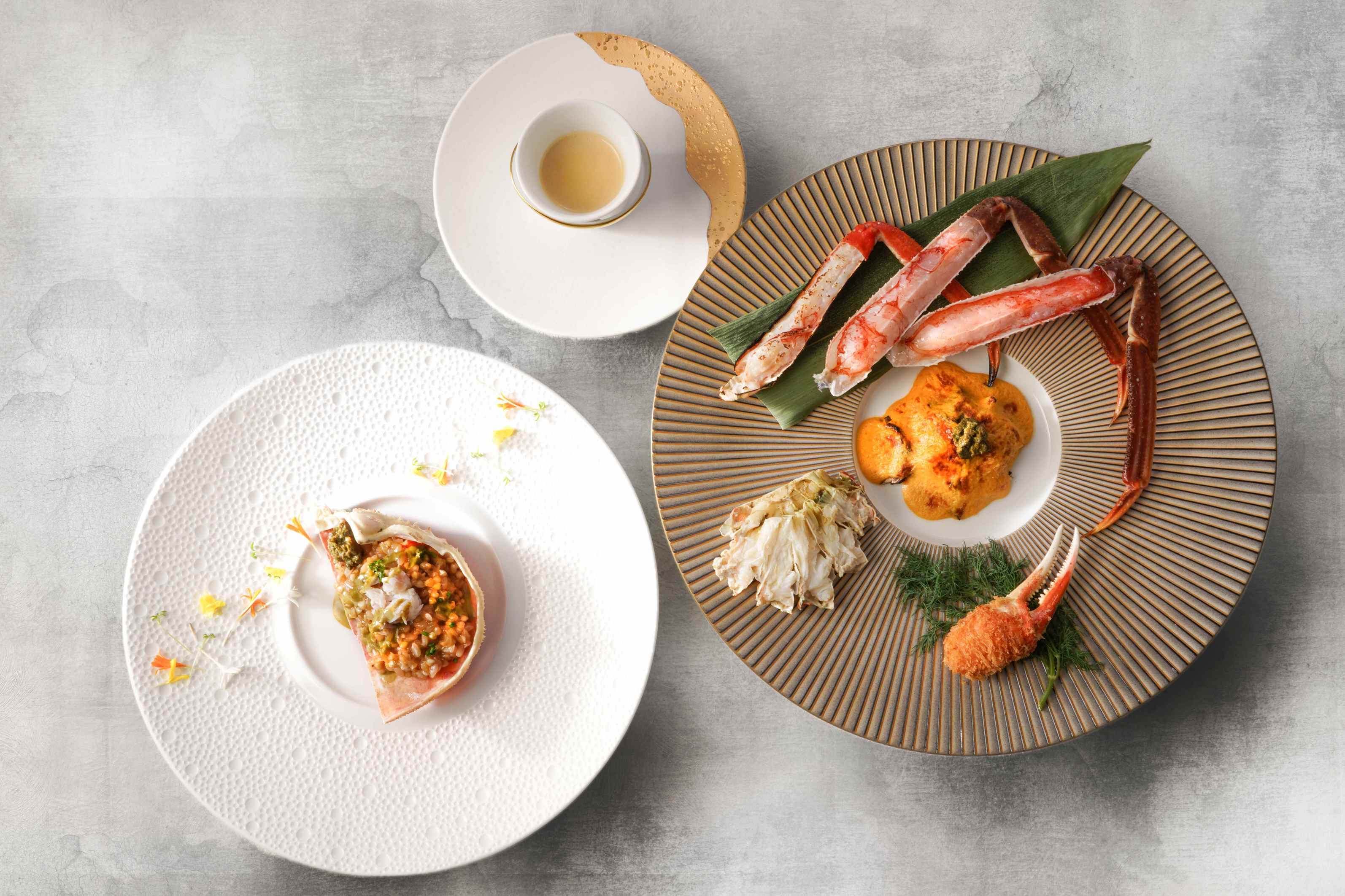 【期間限定】吉野建シェフ監修の越前がにとフレンチ堪能プラン〜夕食のみ〜