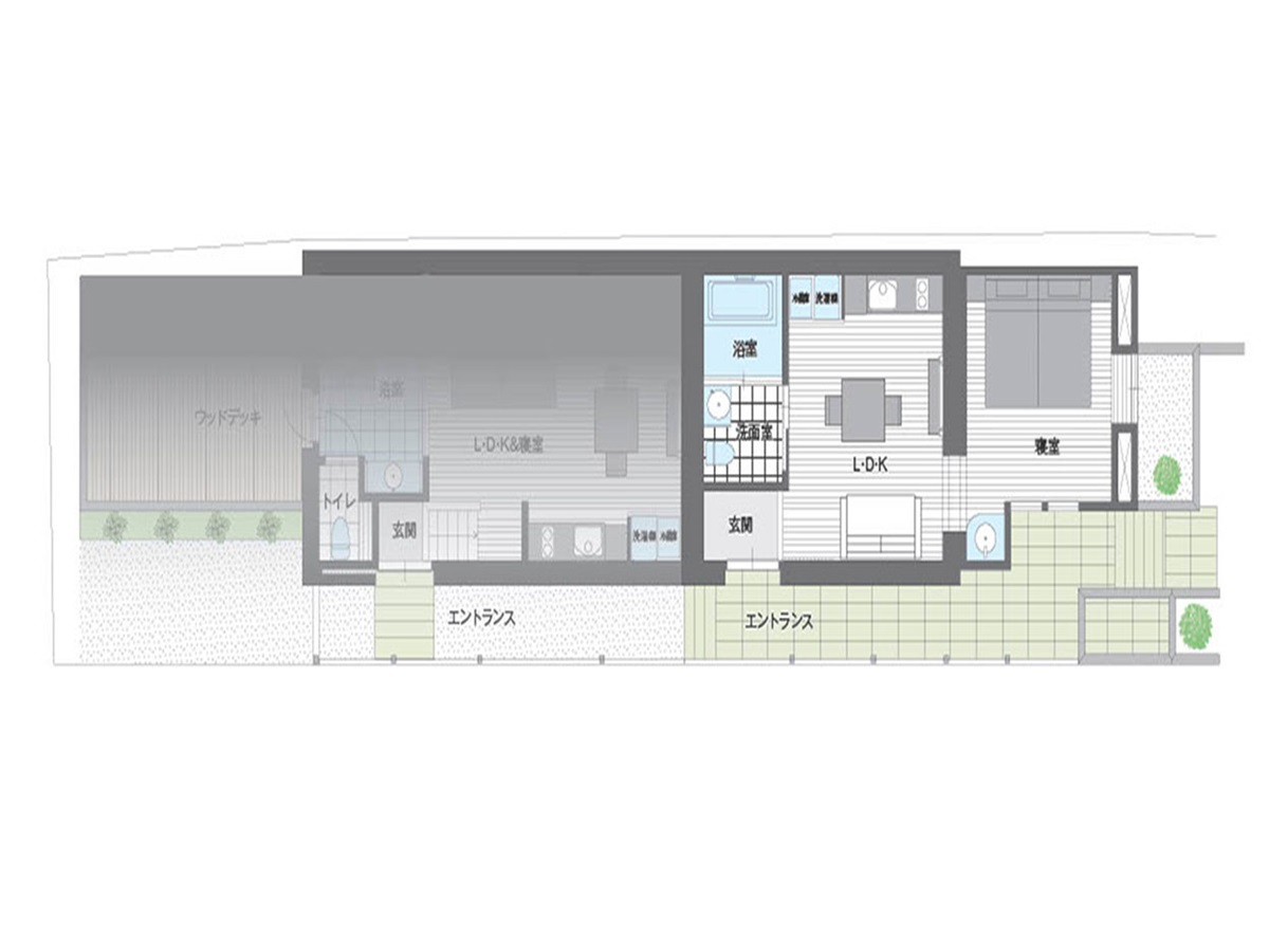 蔵鍵／KUROKAN　平面図