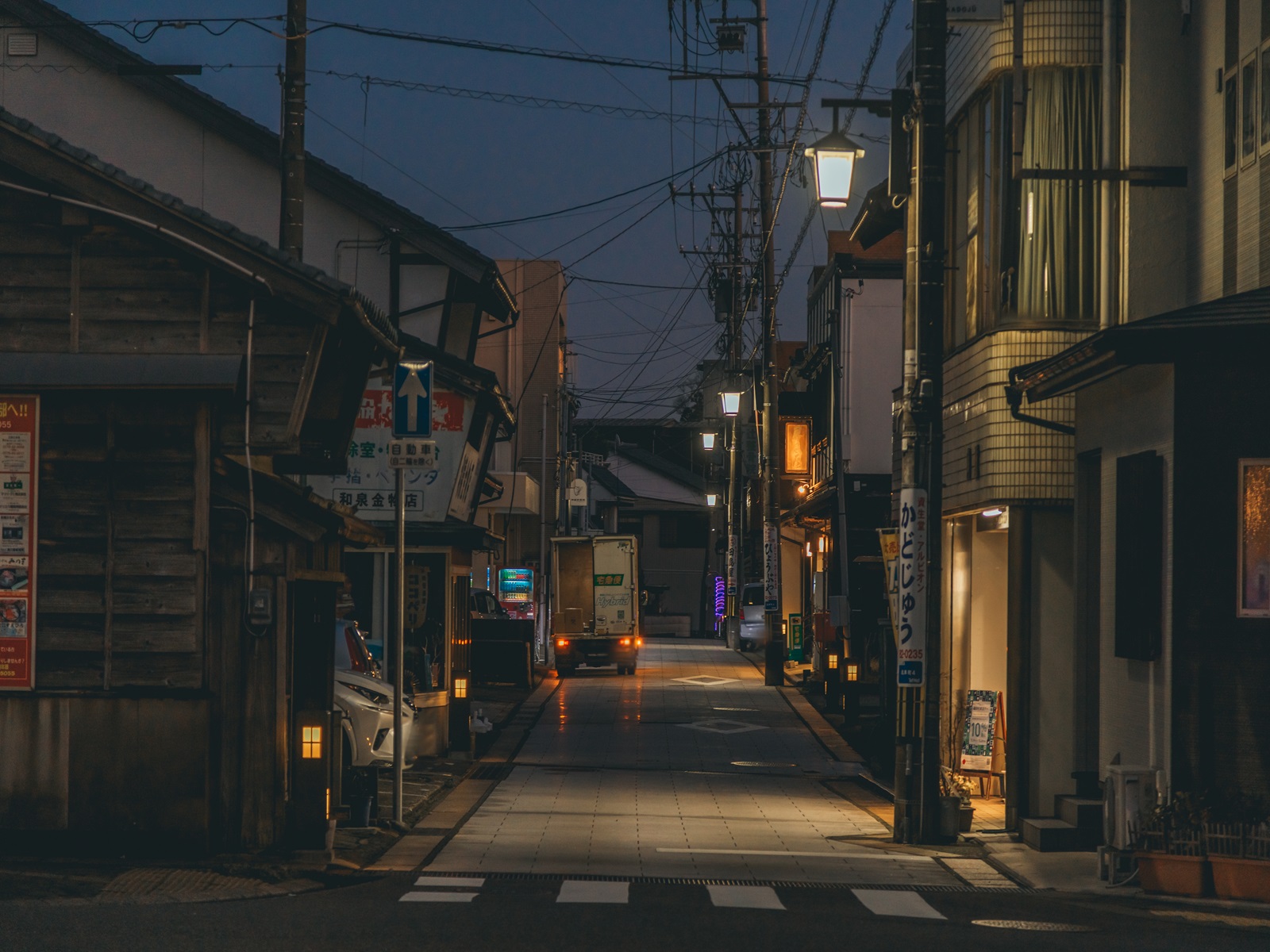 三國湊　街並み