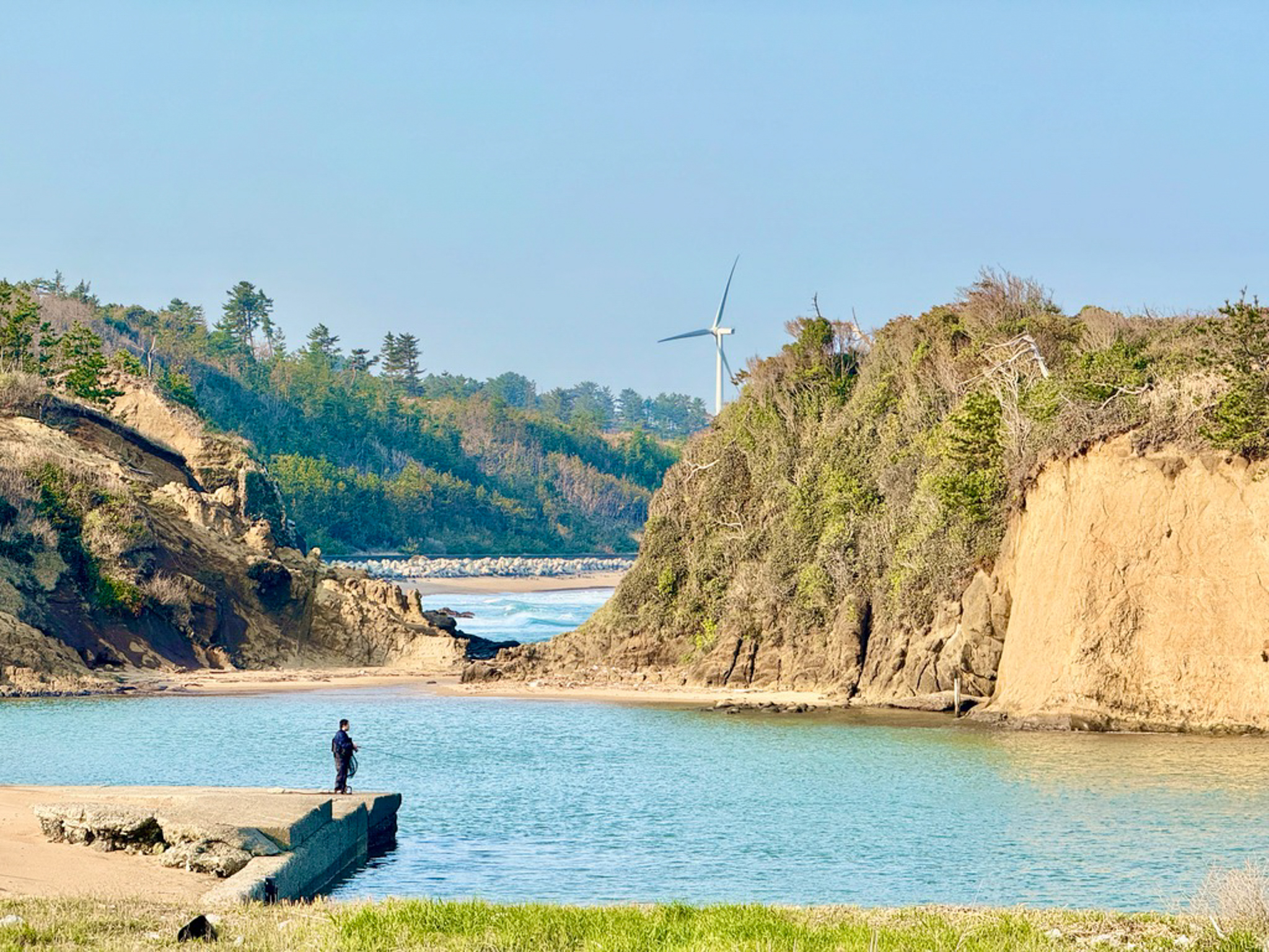 釣りのできる堤防