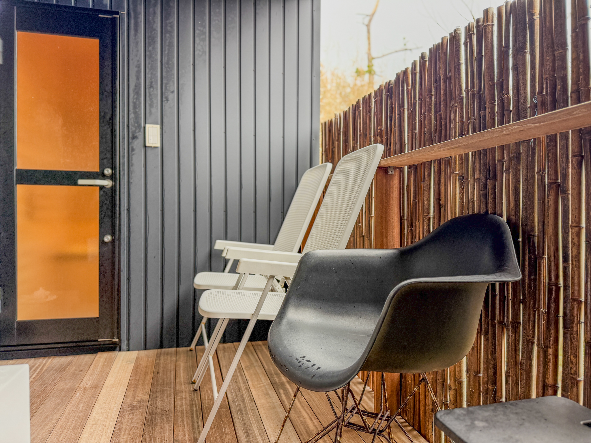 外気浴スペース