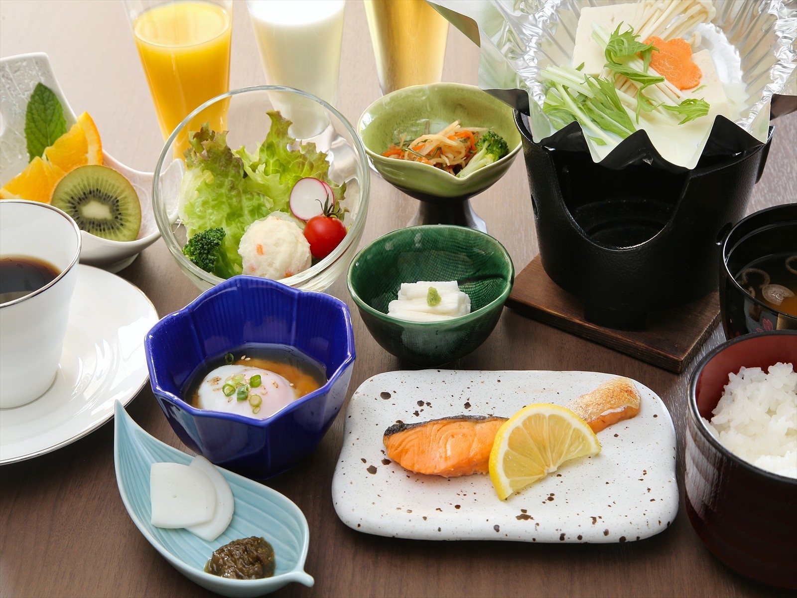 【朝食付きプラン】体に沁み込む優しい朝食付きプラン 