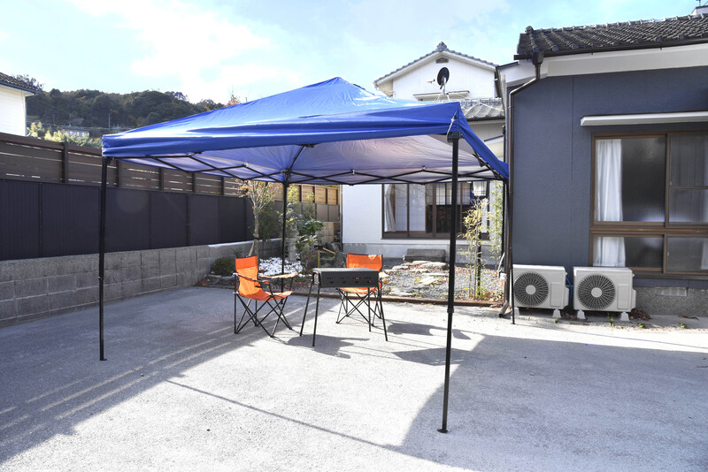 BBQスペースもございます（用具はご持参）