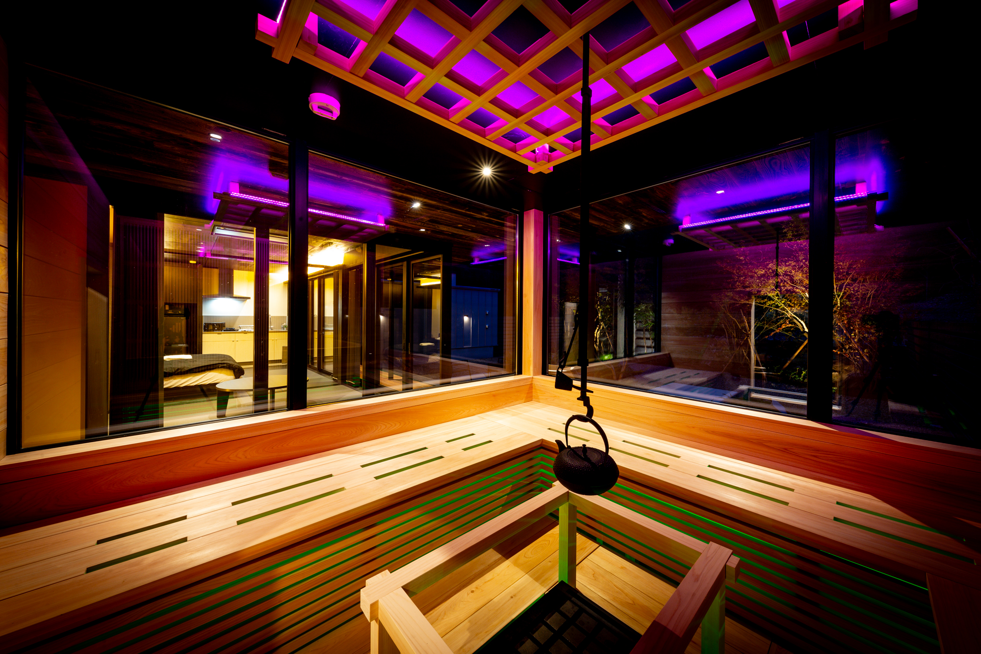 和室サウナ（夜）②