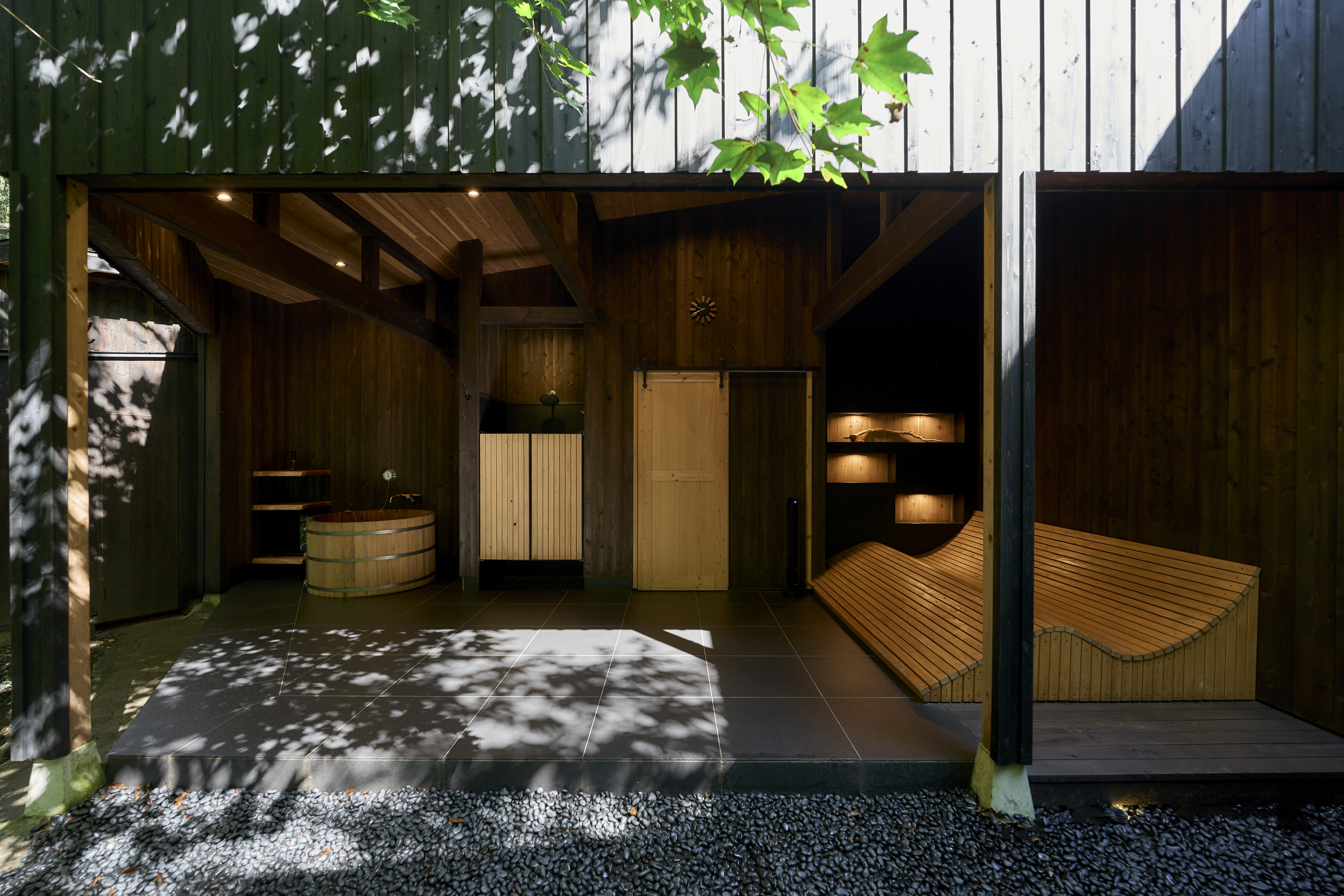 プライベートサウナエリア