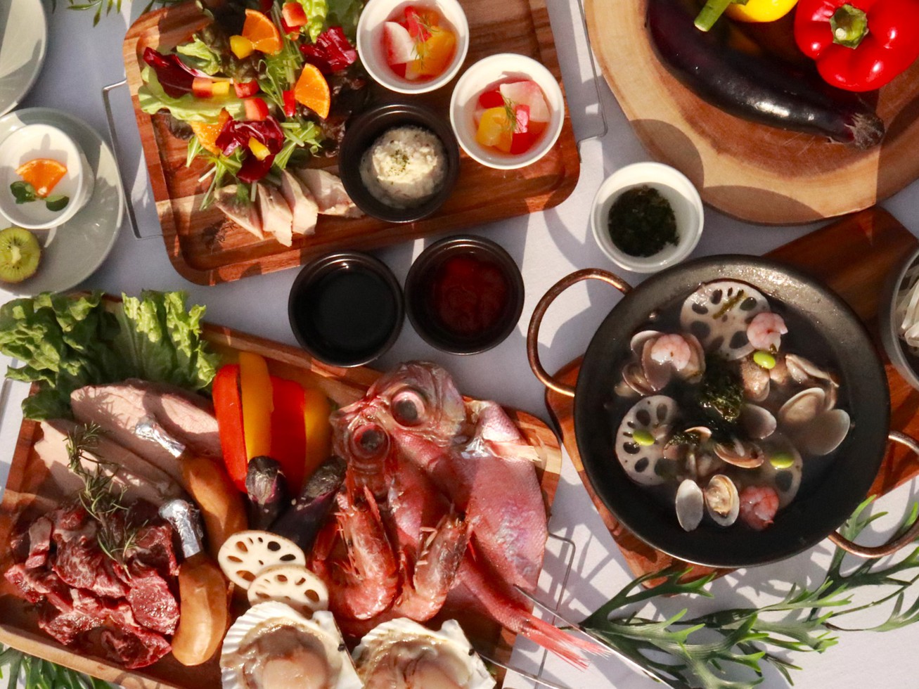 森と海に囲まれた真鶴でルーフトップBBQプラン（2食付）