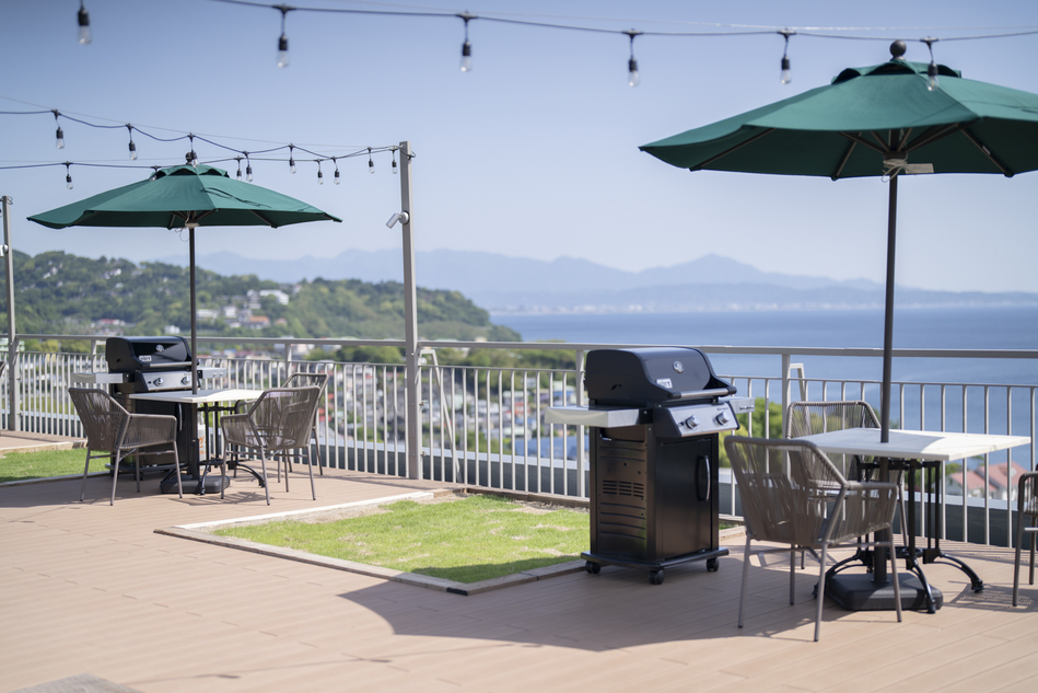 森と海に囲まれた真鶴でルーフトップBBQプラン（2食付）